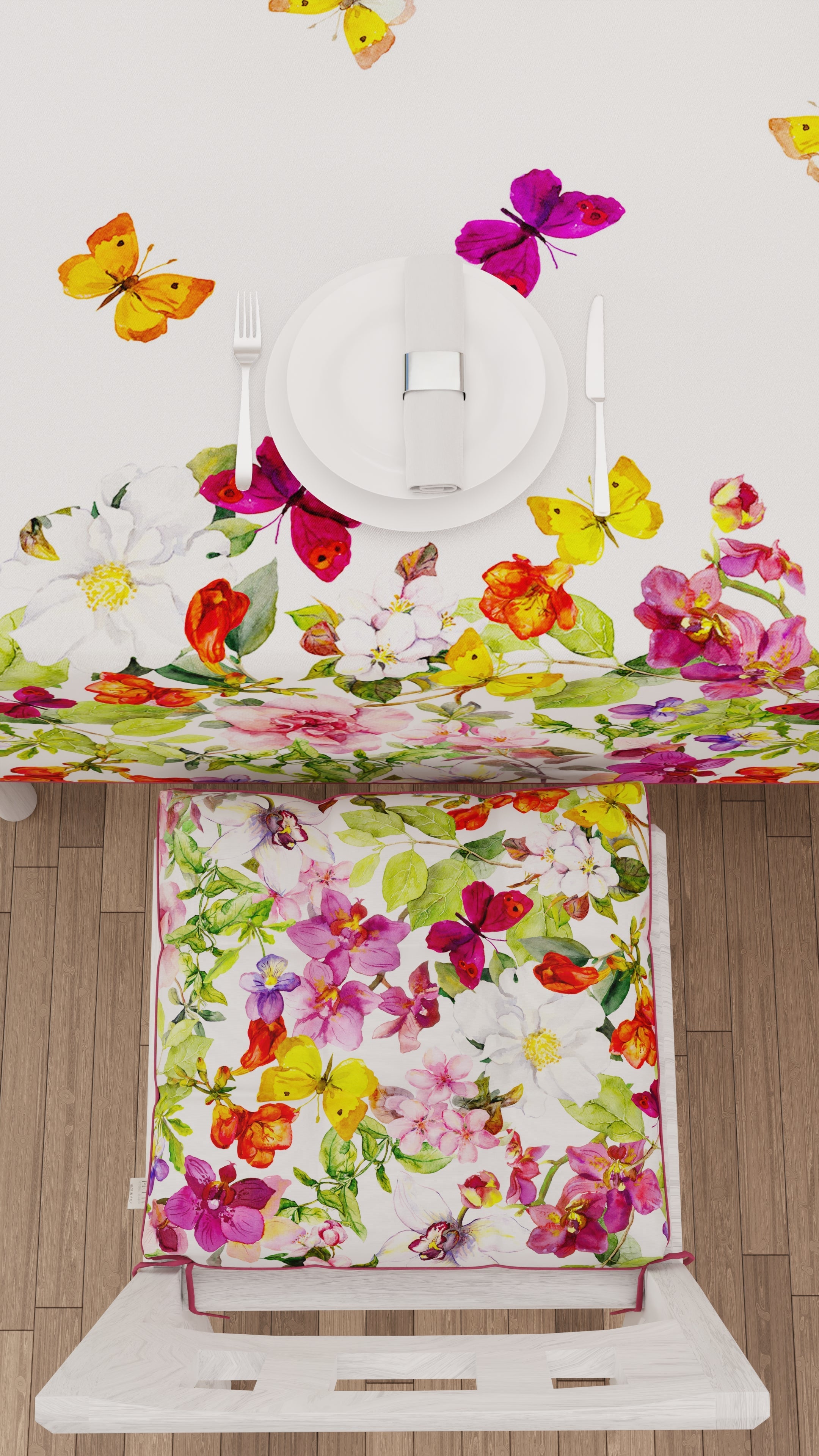 Cuscini per sedie, Farfalle | PETTI HOME