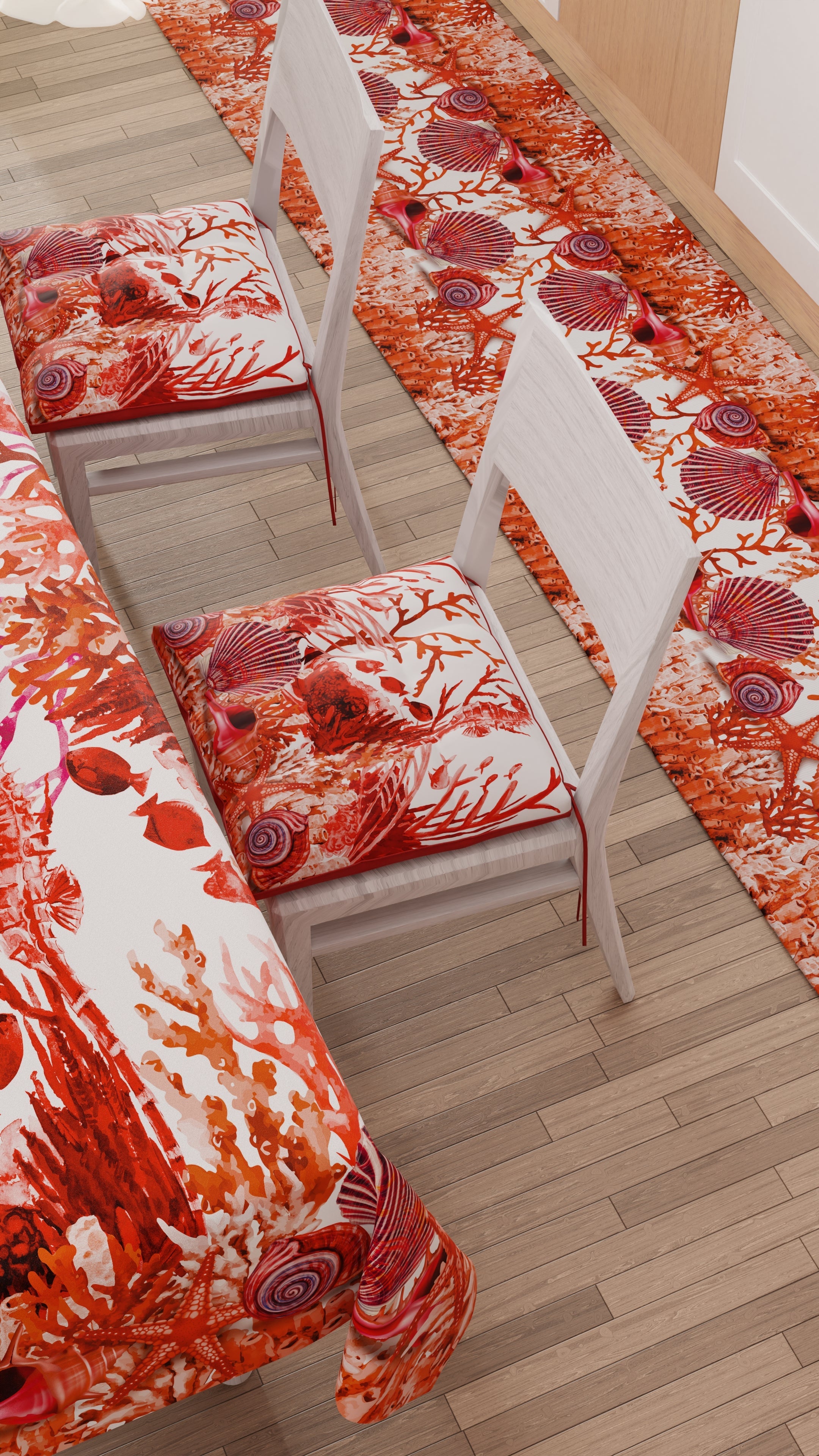 Cuscini per sedie | 6 pezzi copertina | PETTI HOME