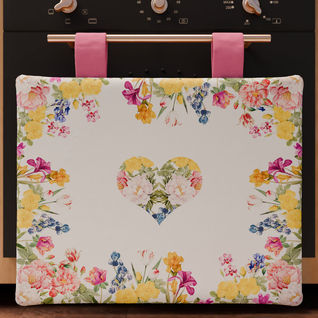 Copriforno per Cucina in Stampa Digitale Floreale 30 1pz 45x55cm
