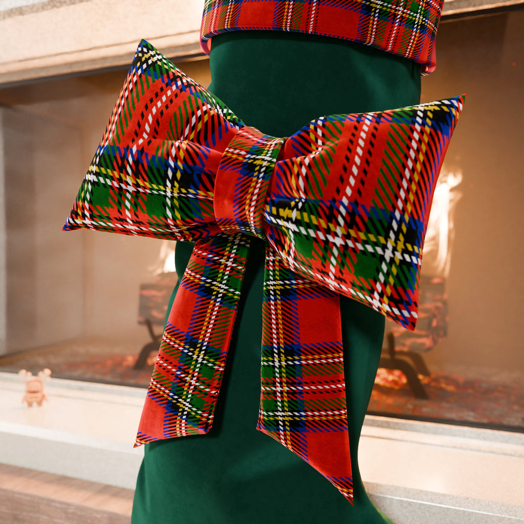 Calza Befana - Tartan Verde3