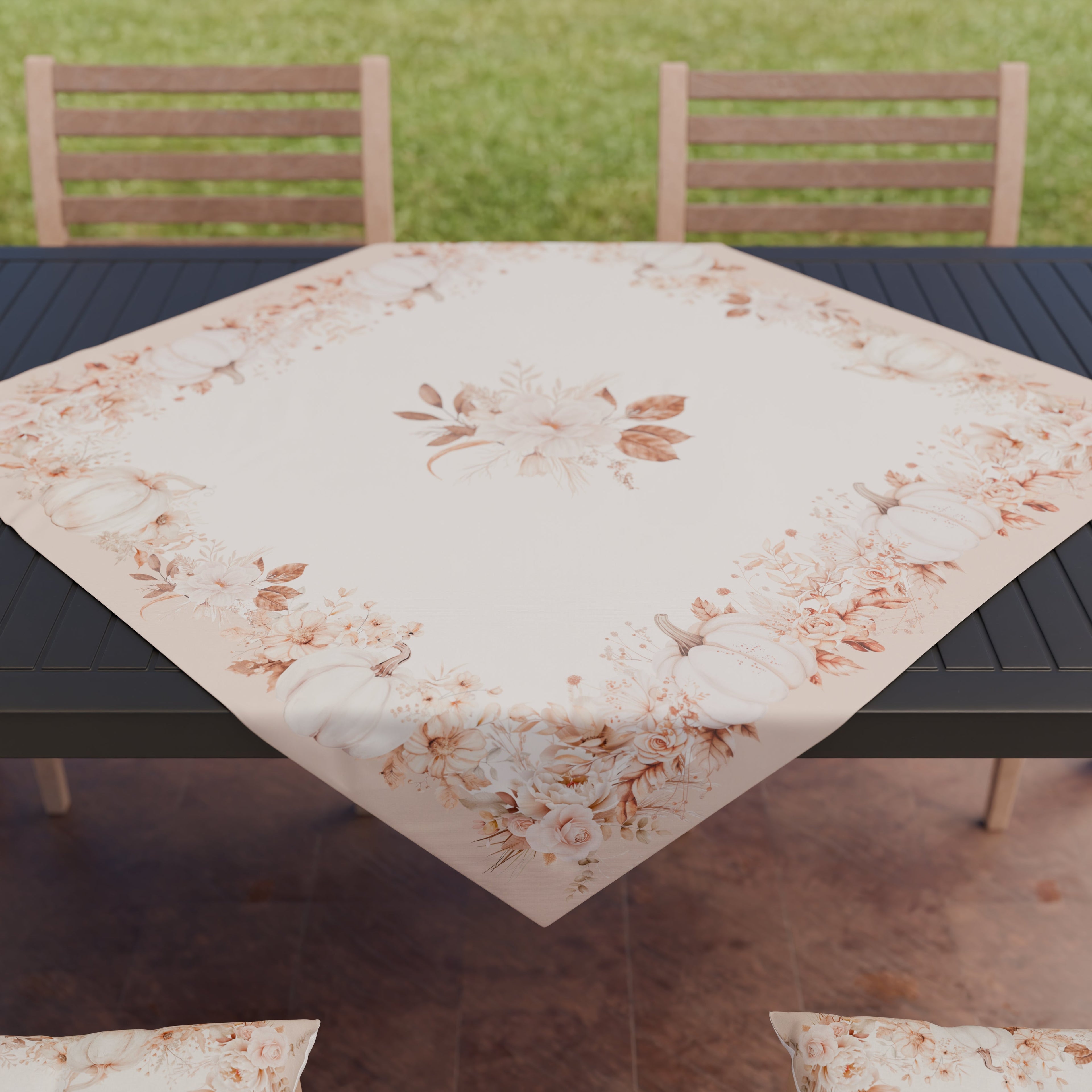 Centrotavola Moderno Cucina in Stampa Digitale Autumn Flowers