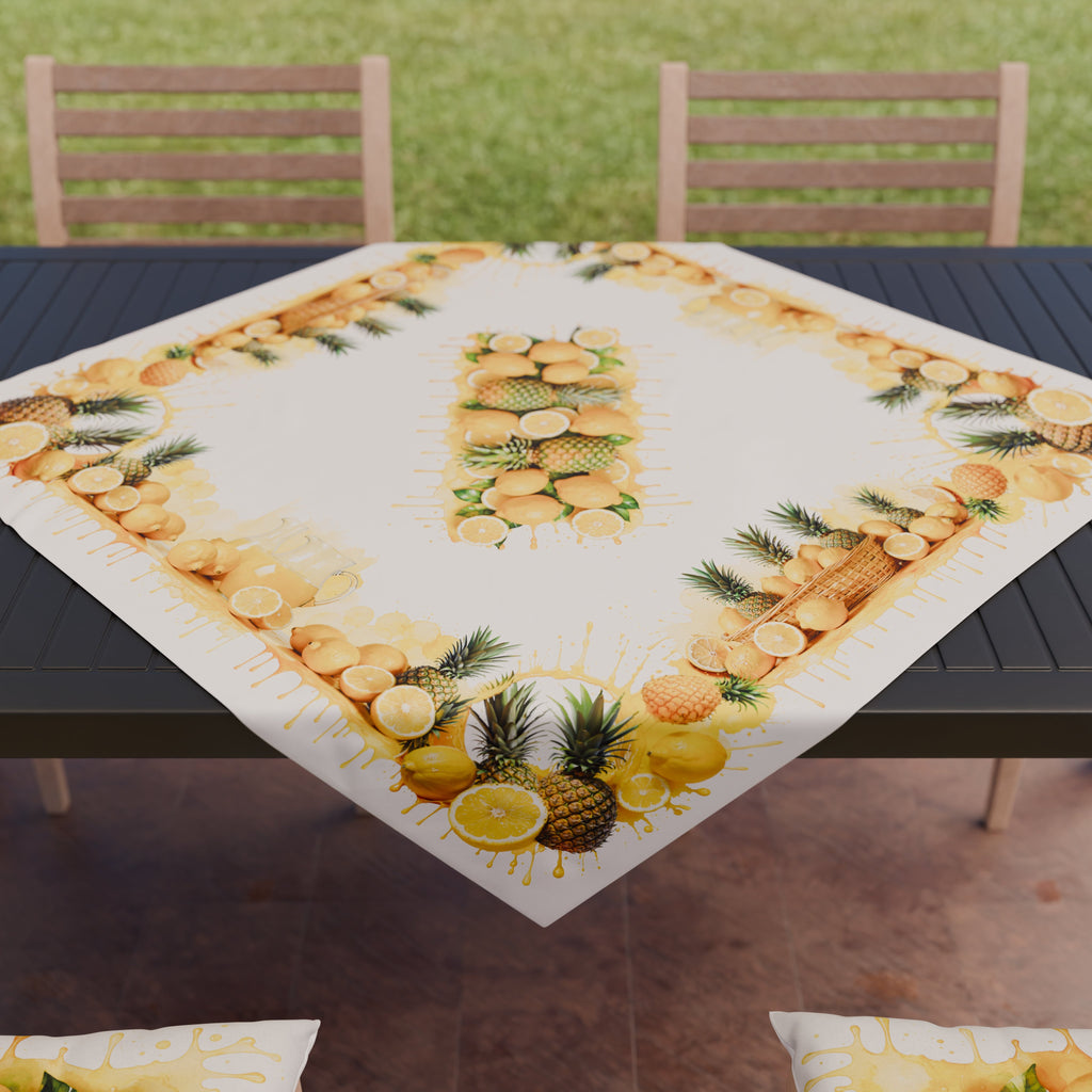 Centrotavola Moderno Cucina in Stampa Digitale Fruit - Limone e Ananas