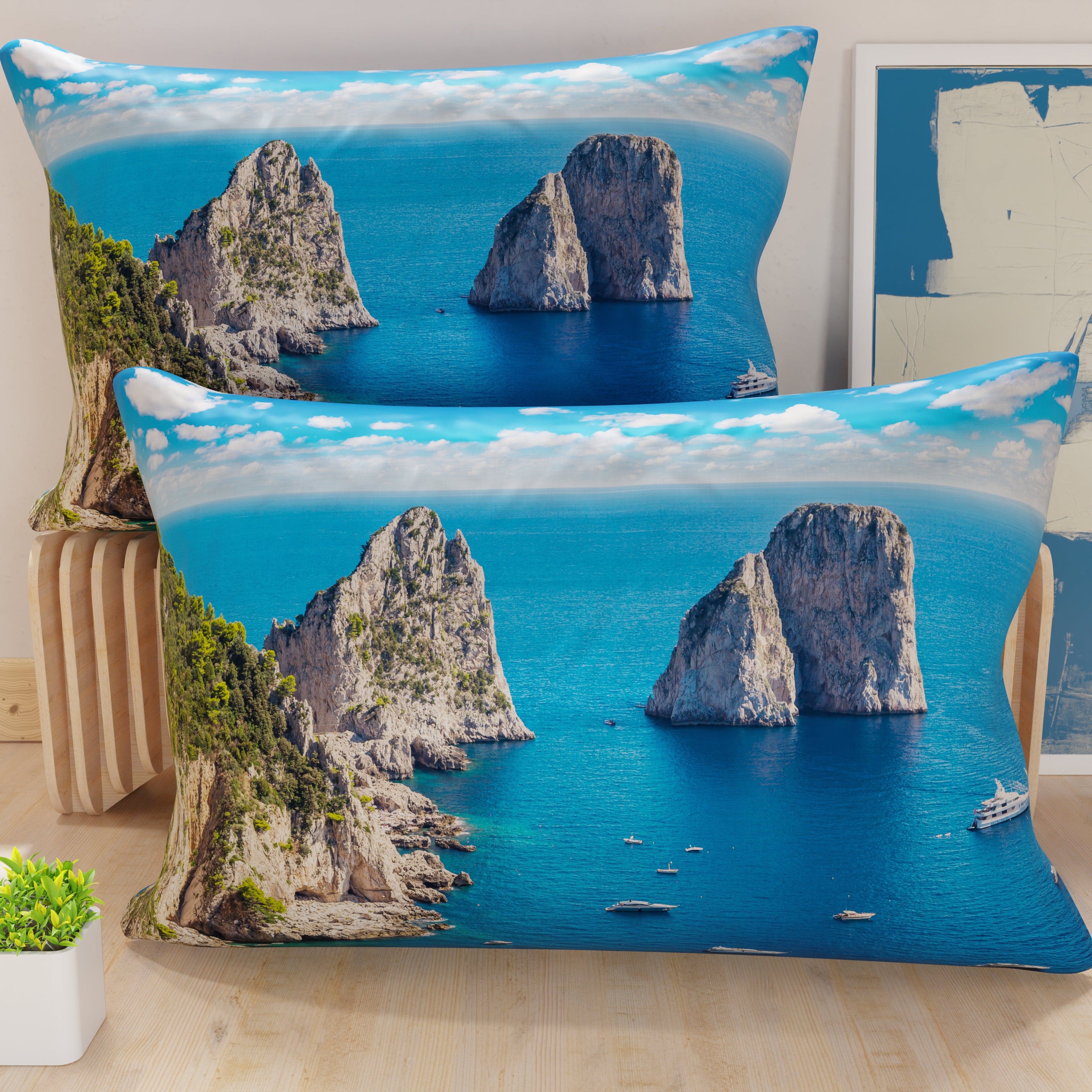 Federe, Federe Cuscini in Stampa Digitale, Capri
