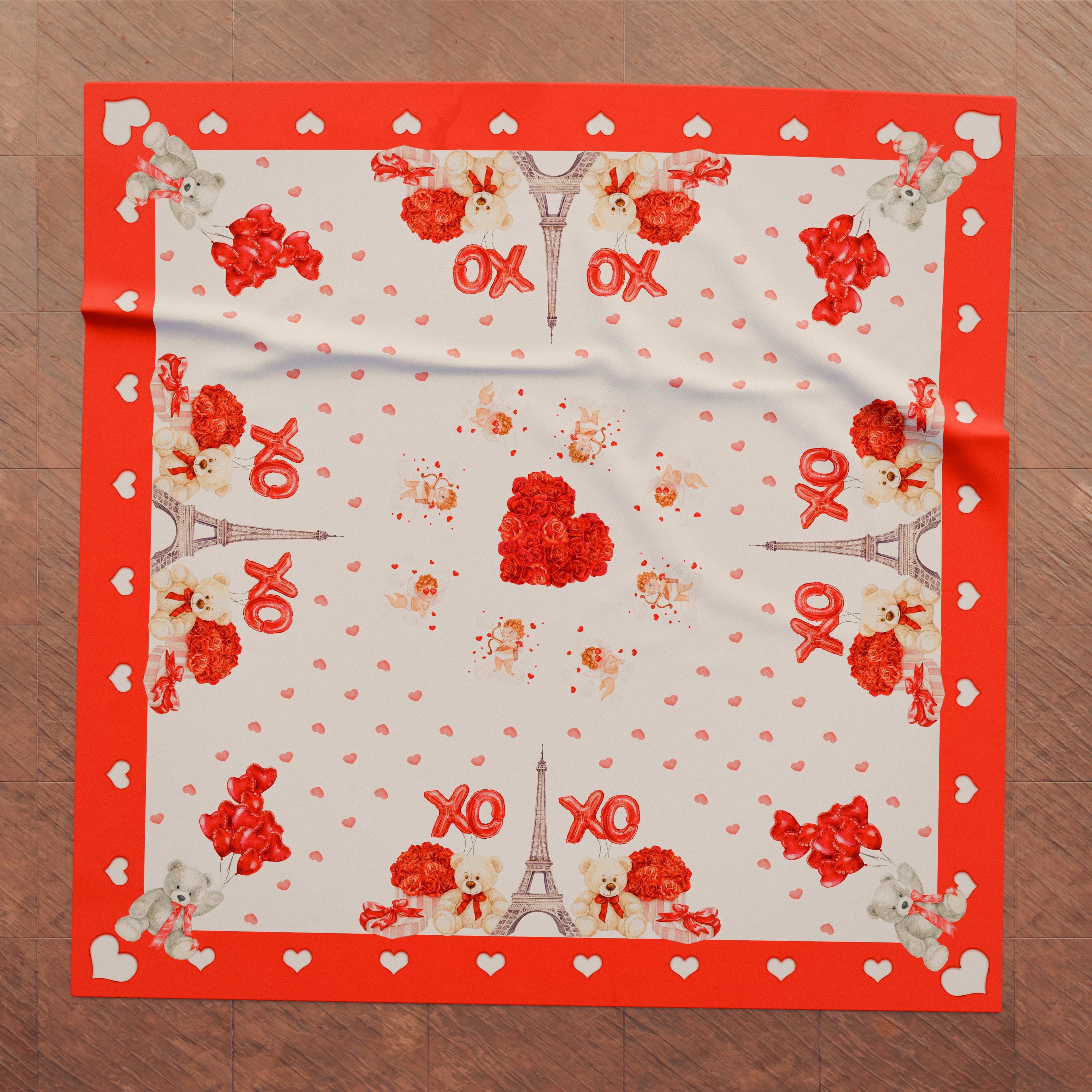 Centrotavola di San Valentino per Cucina in Stampa Digitale Amour