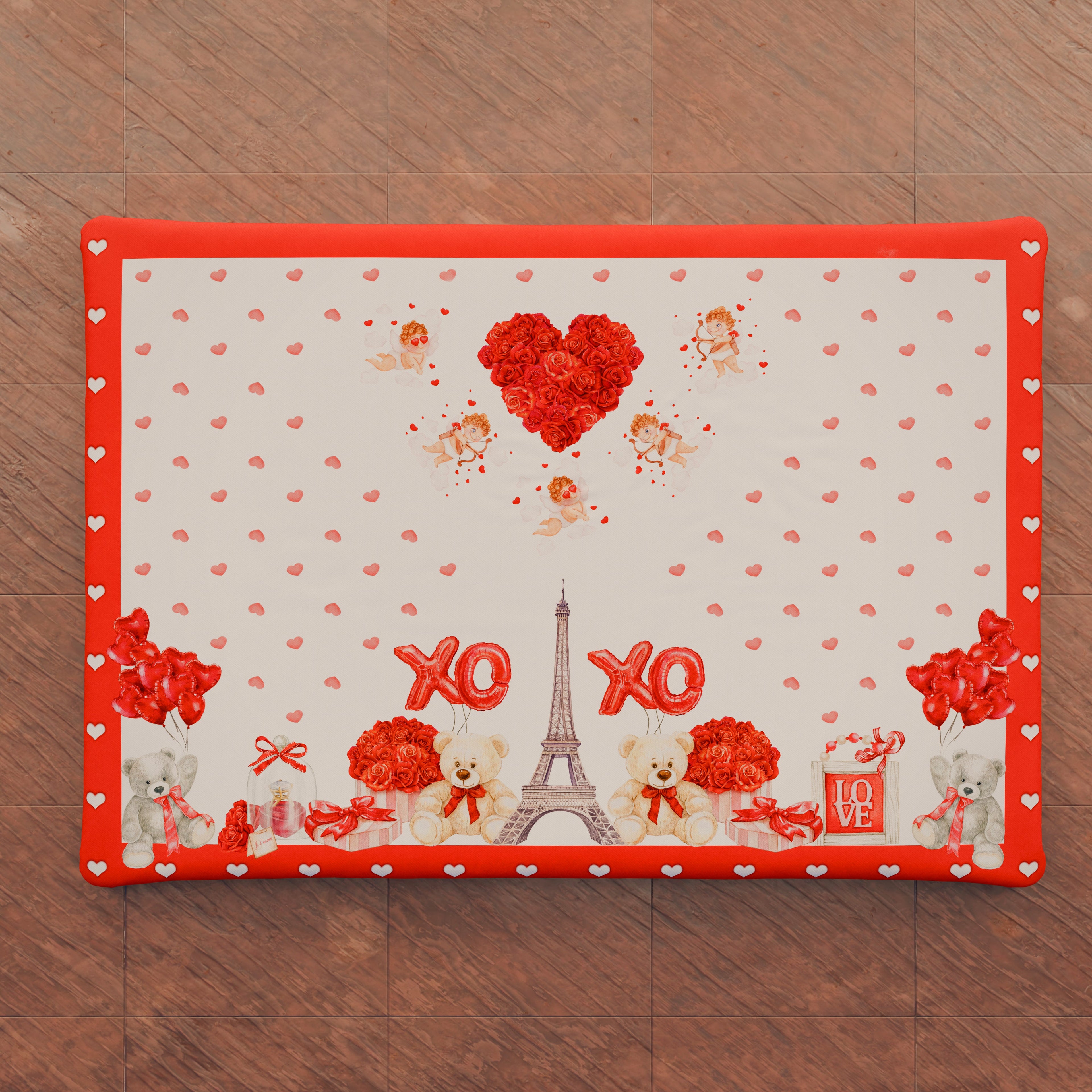 Coprifornello per San Valentino Coprifuochi Cucina in Stampa Digitale Amour