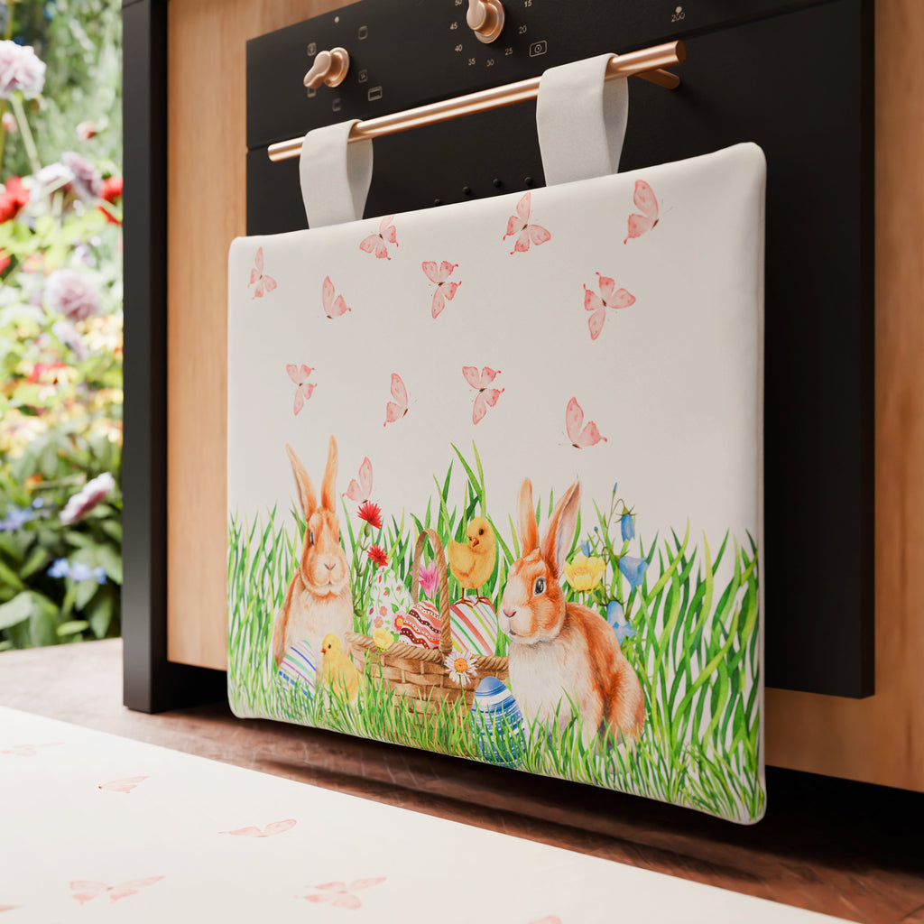 Copriforno Pasqua per Cucina in Stampa Digitale Bunny 1pz