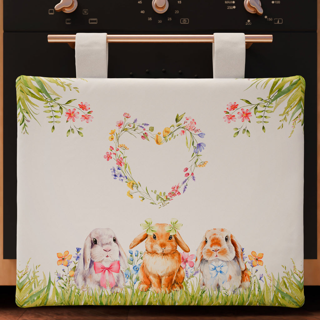Copriforno Pasqua per Cucina in Stampa Digitale Rabbit