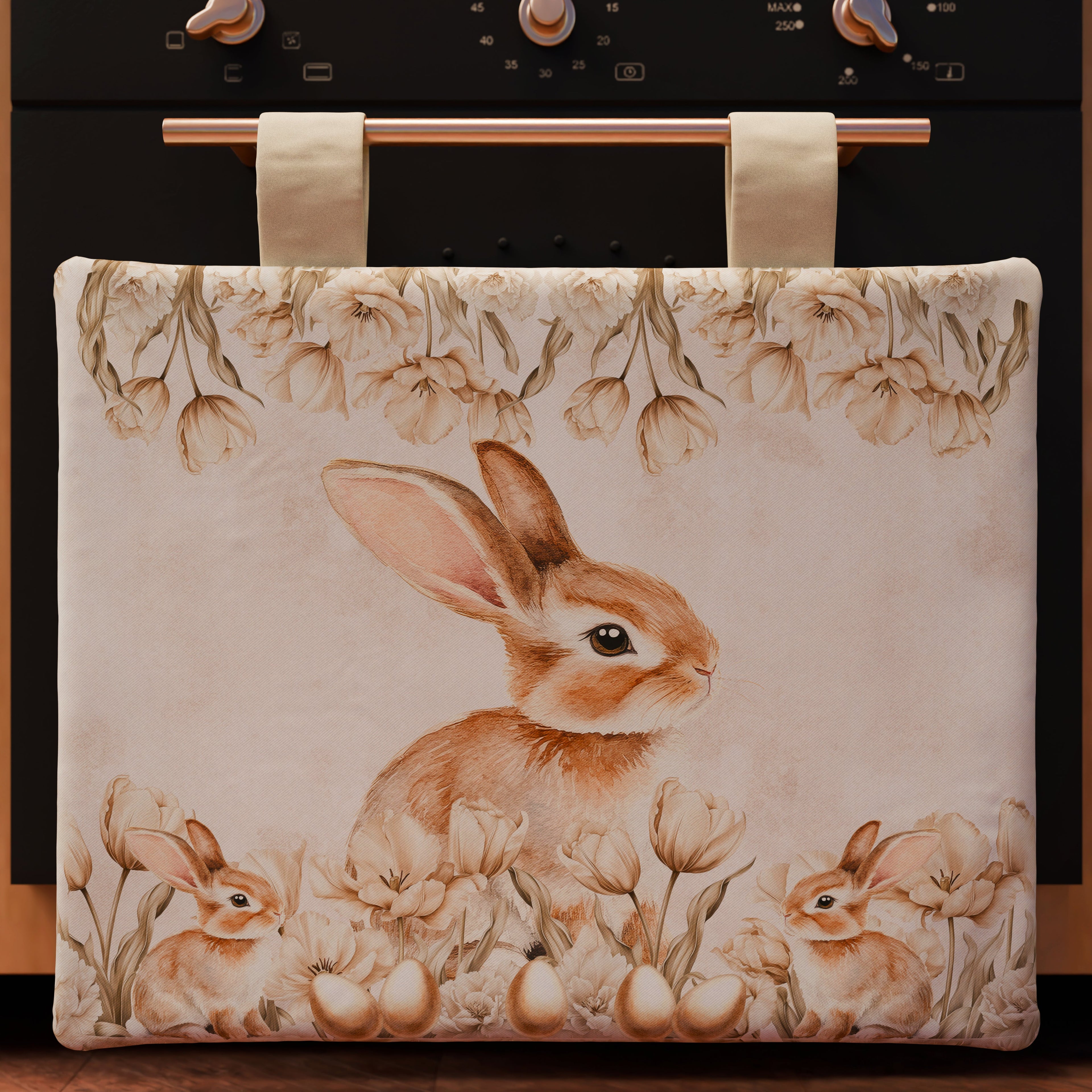 Copriforno Pasqua per Cucina in Stampa Digitale Sweet Easter