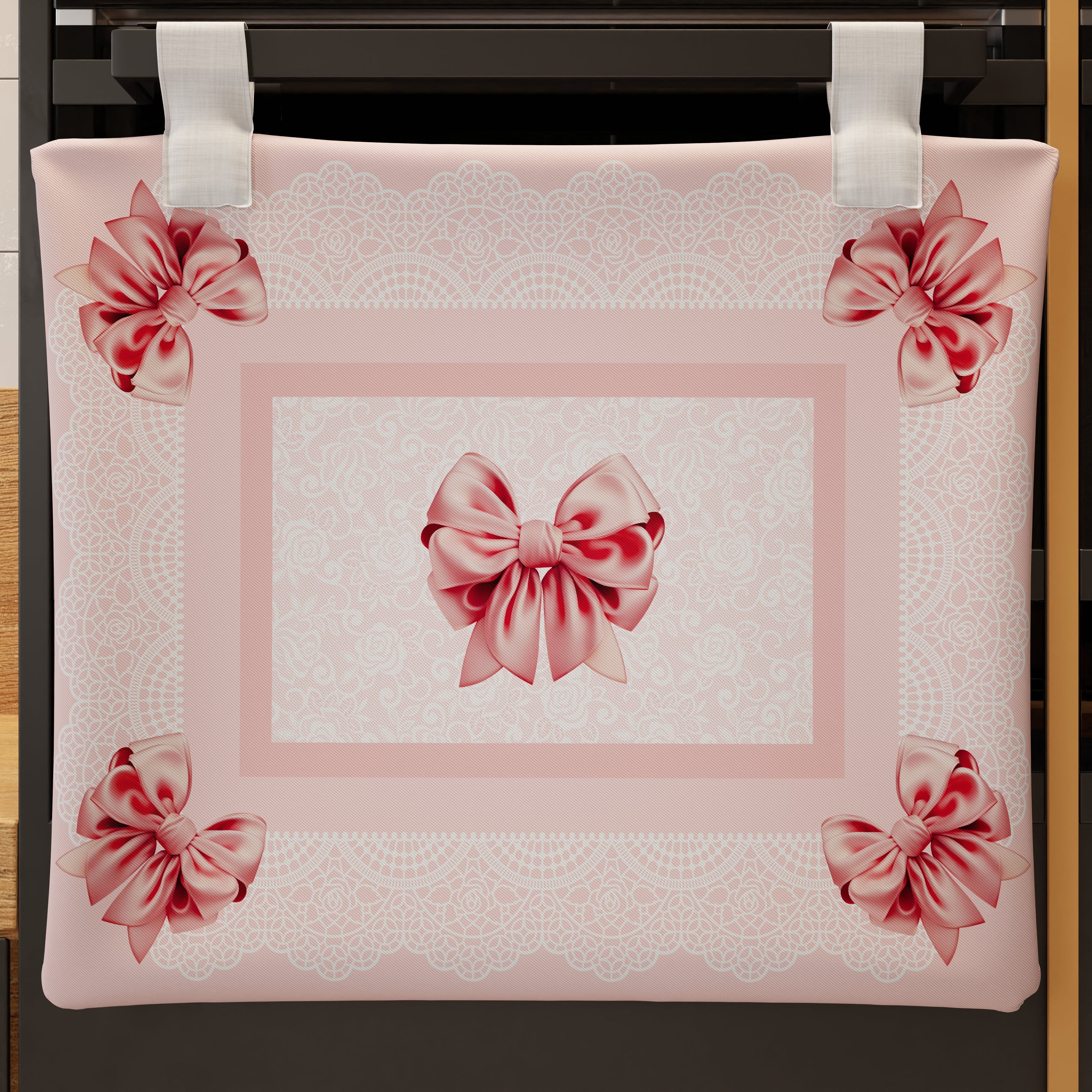 Copriforno per Cucina in Stampa Digitale Fiocco 1pz 45x55cm