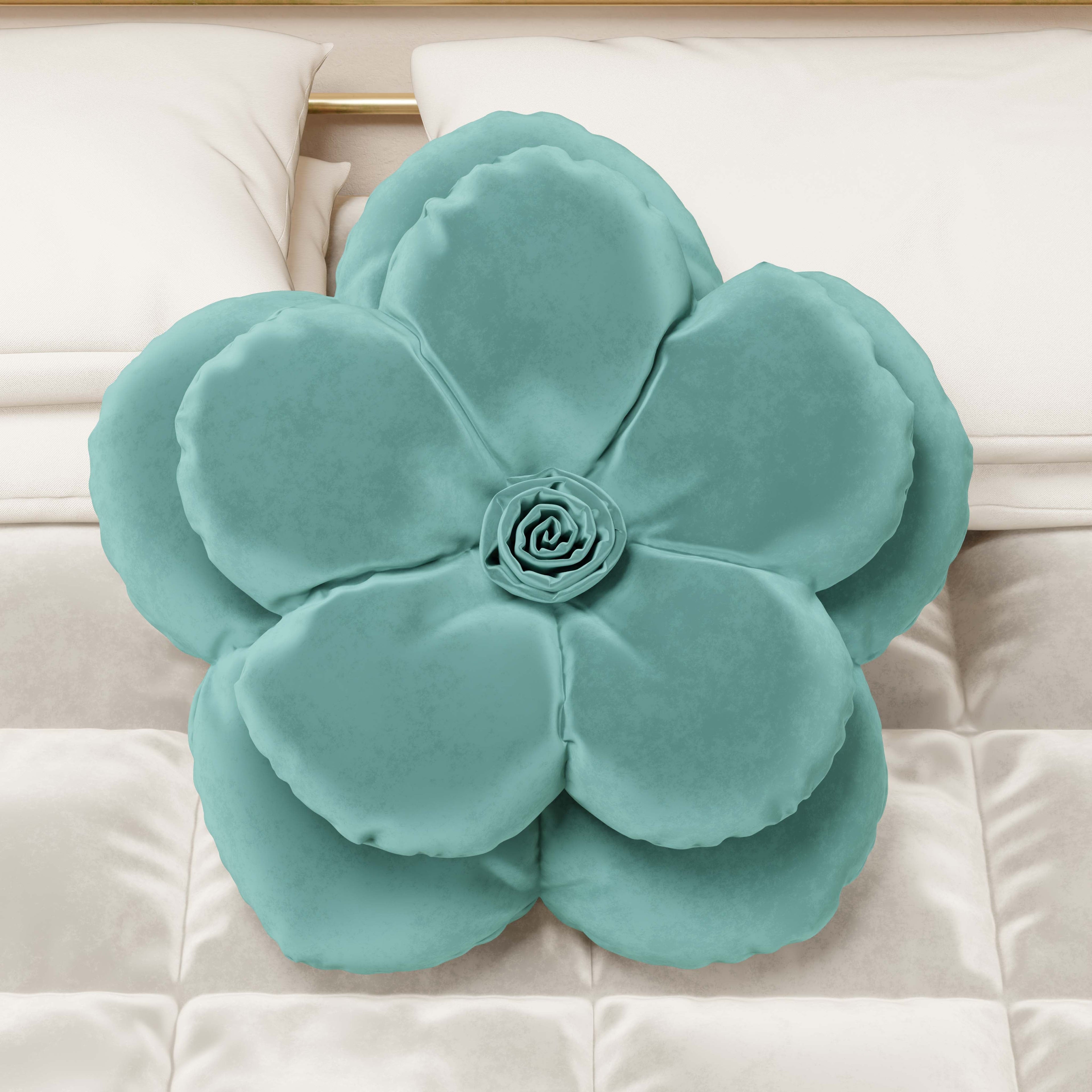 Cuscino Arredo Fiore Tiffany