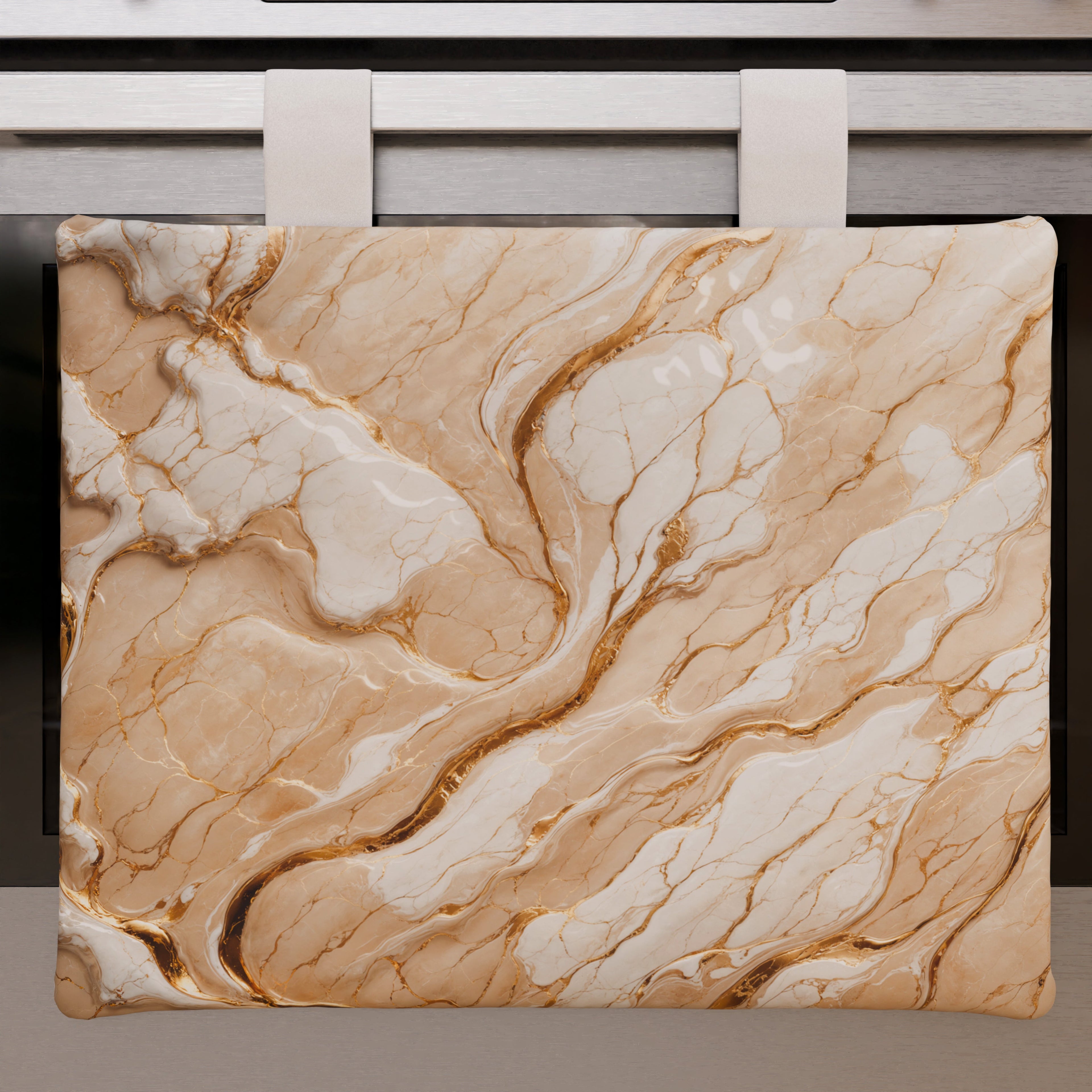 Copriforno Elegante Moderno Effetto Marmo Doracream