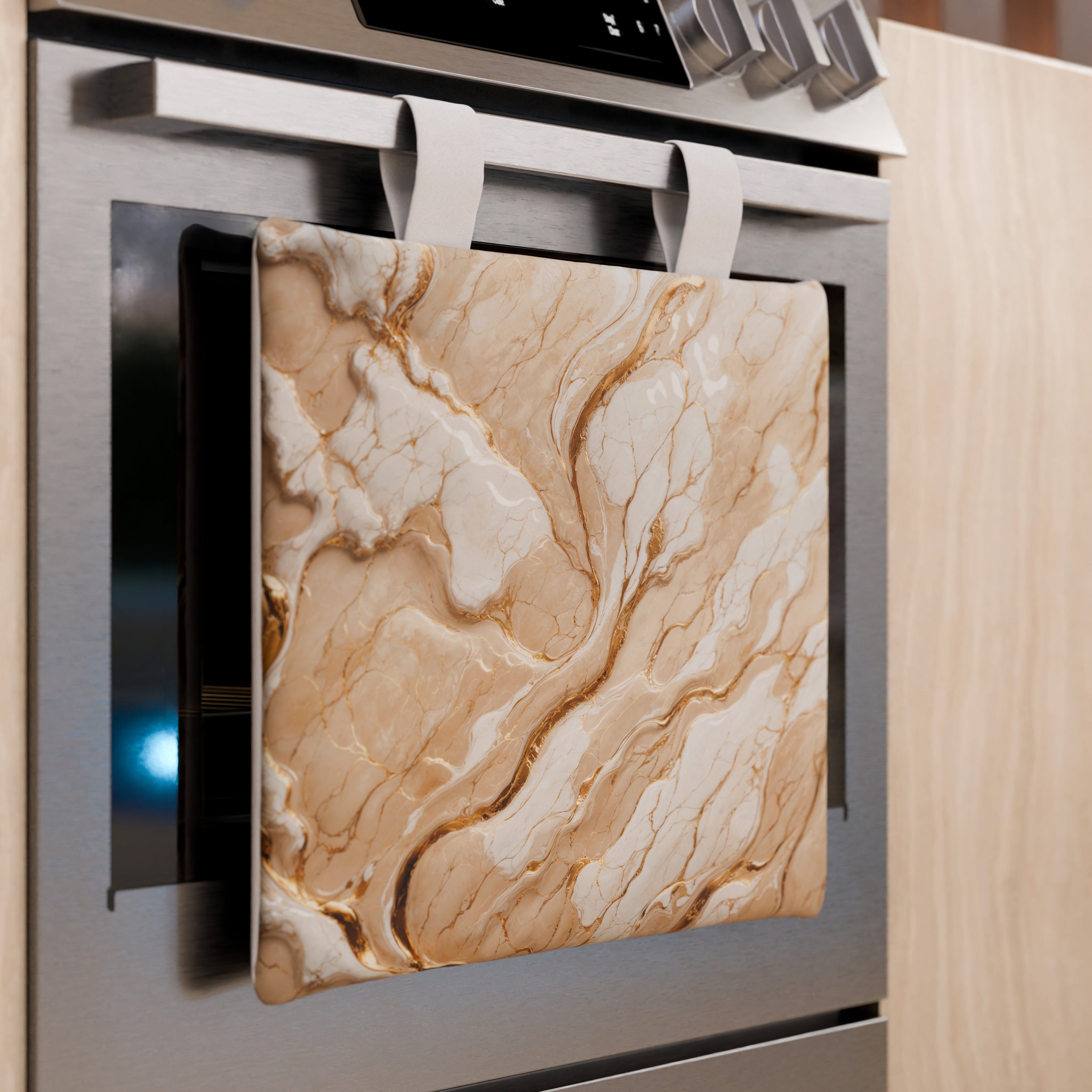 Copriforno Elegante Moderno Effetto Marmo Doracream