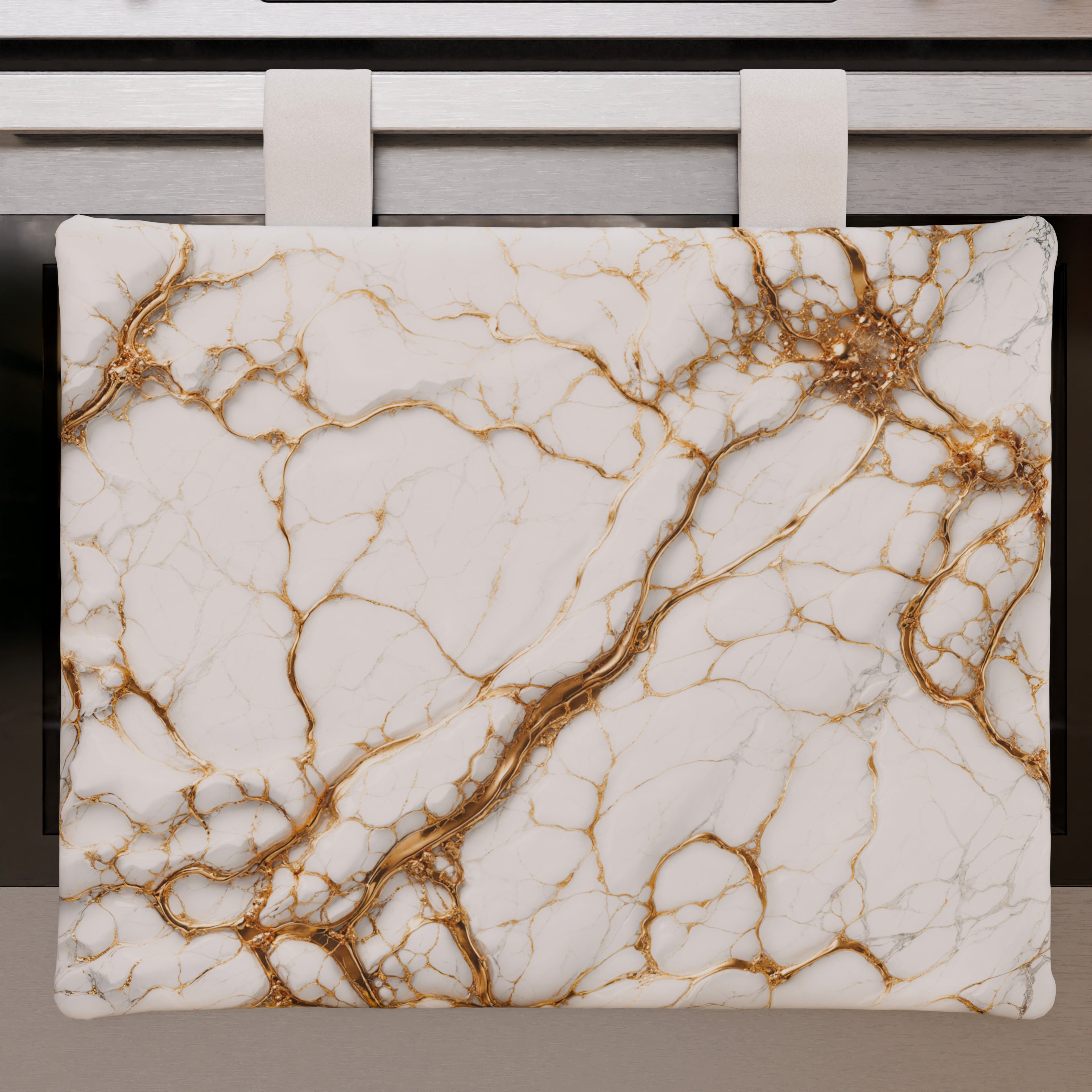 Copriforno Elegante Moderno Effetto Marmo Marblice