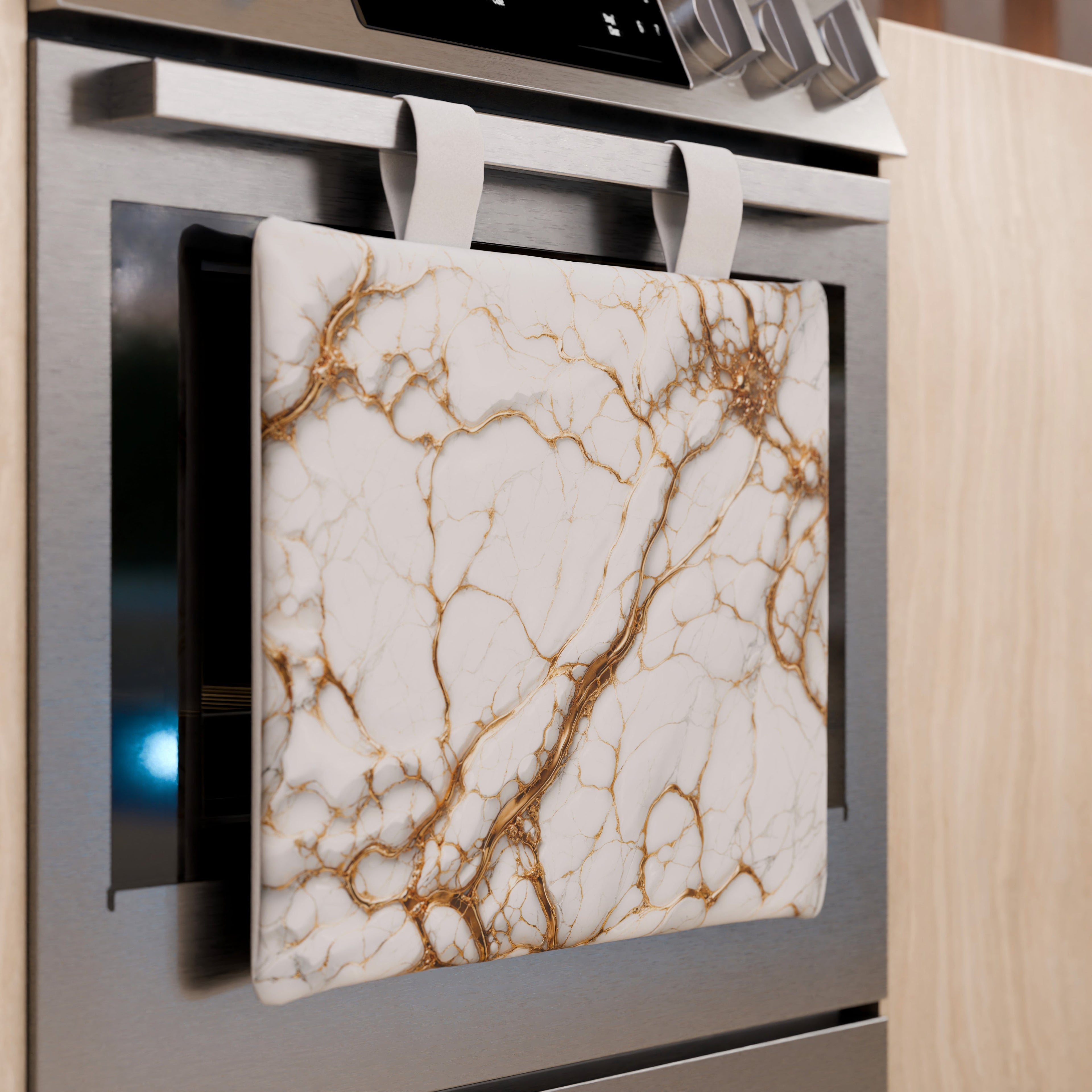 Copriforno Elegante Moderno Effetto Marmo Marblice