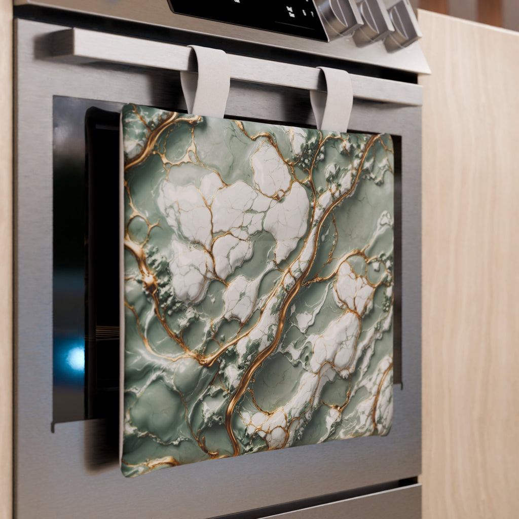 Copriforno Elegante Moderno Effetto Marmo Salvor
