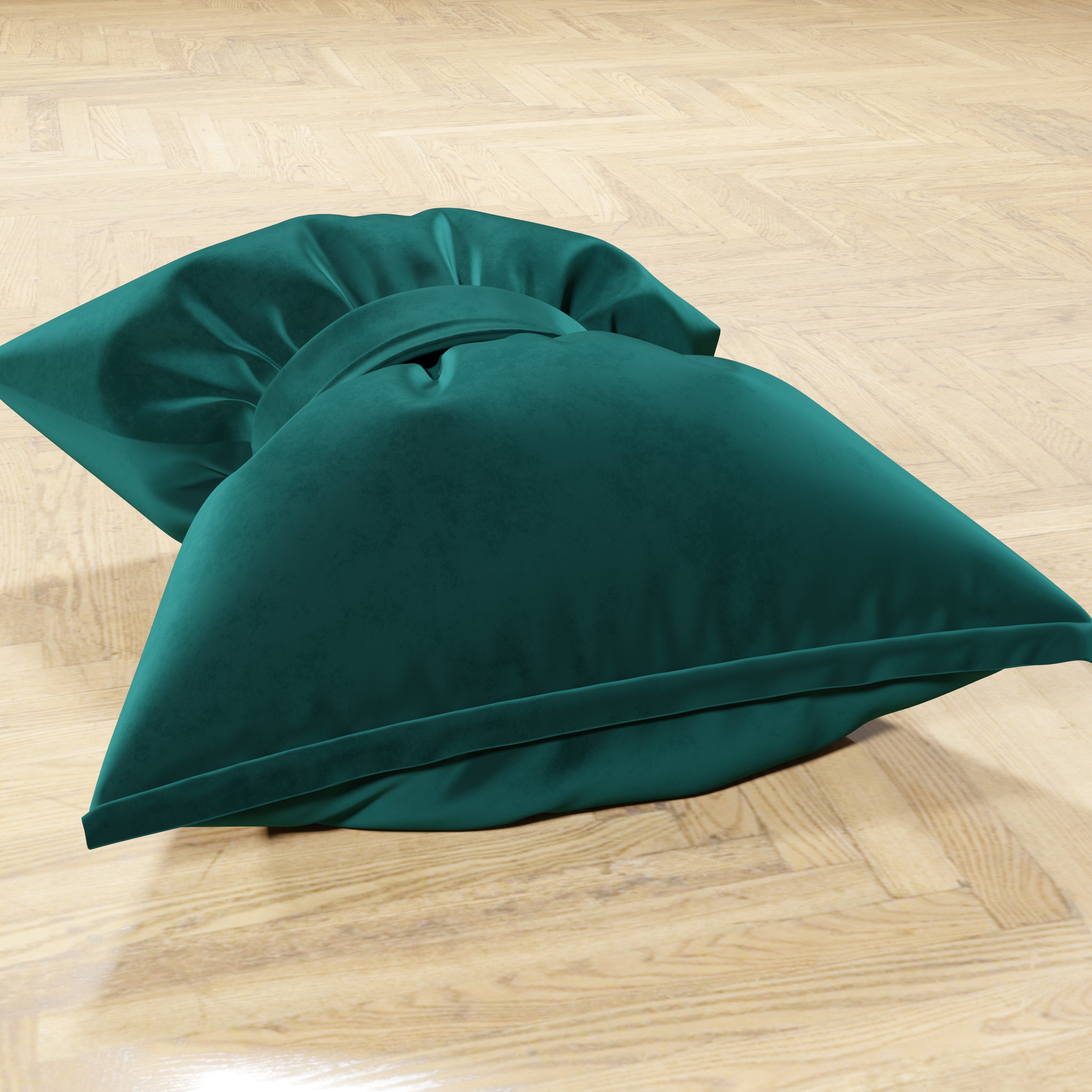 Cuscino Arredo Fiocco in Velluto 40x50 cm, Cuscino divano Ottanio