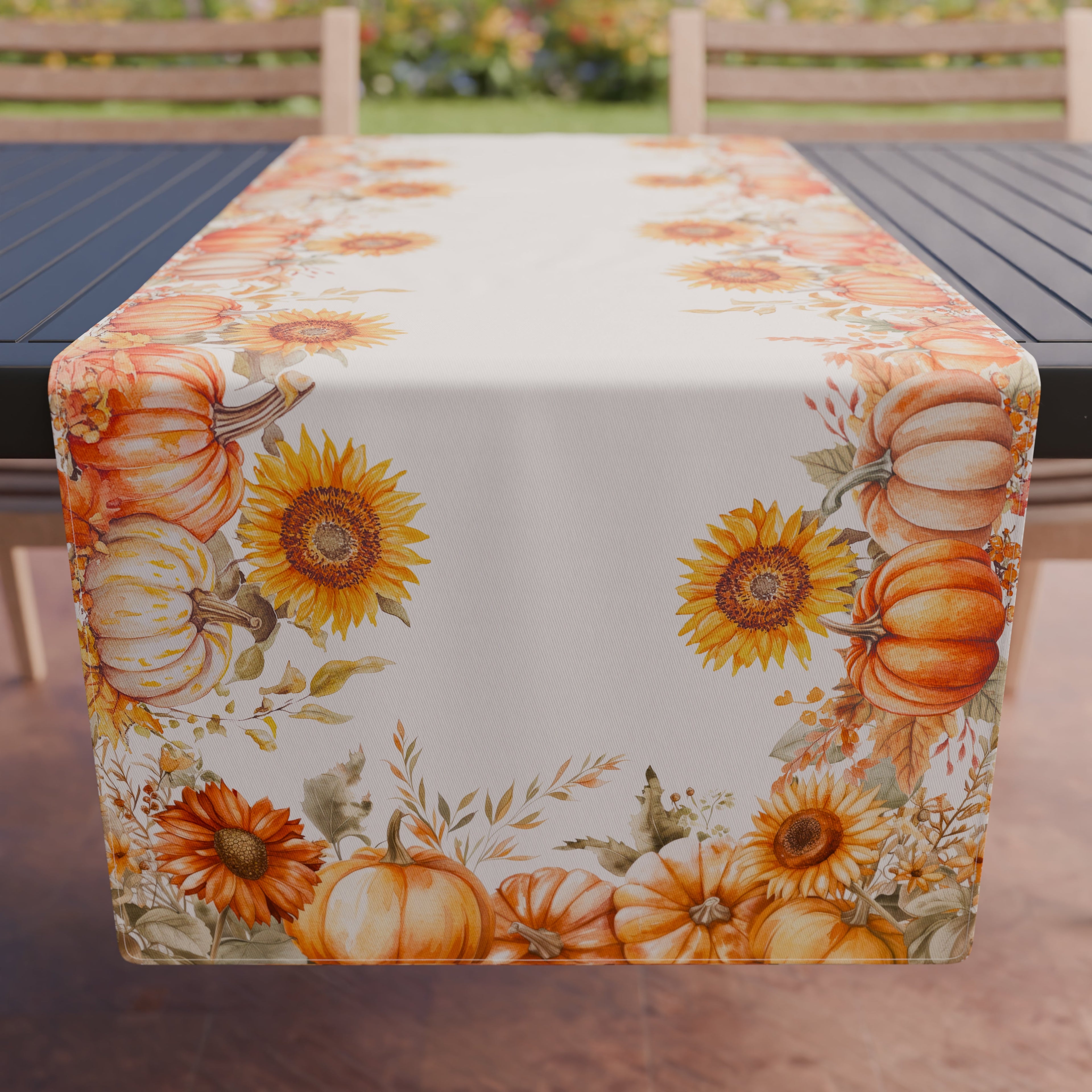 Runner Tavola, Tovaglia Runner, Runner Cucina Pumpkin
