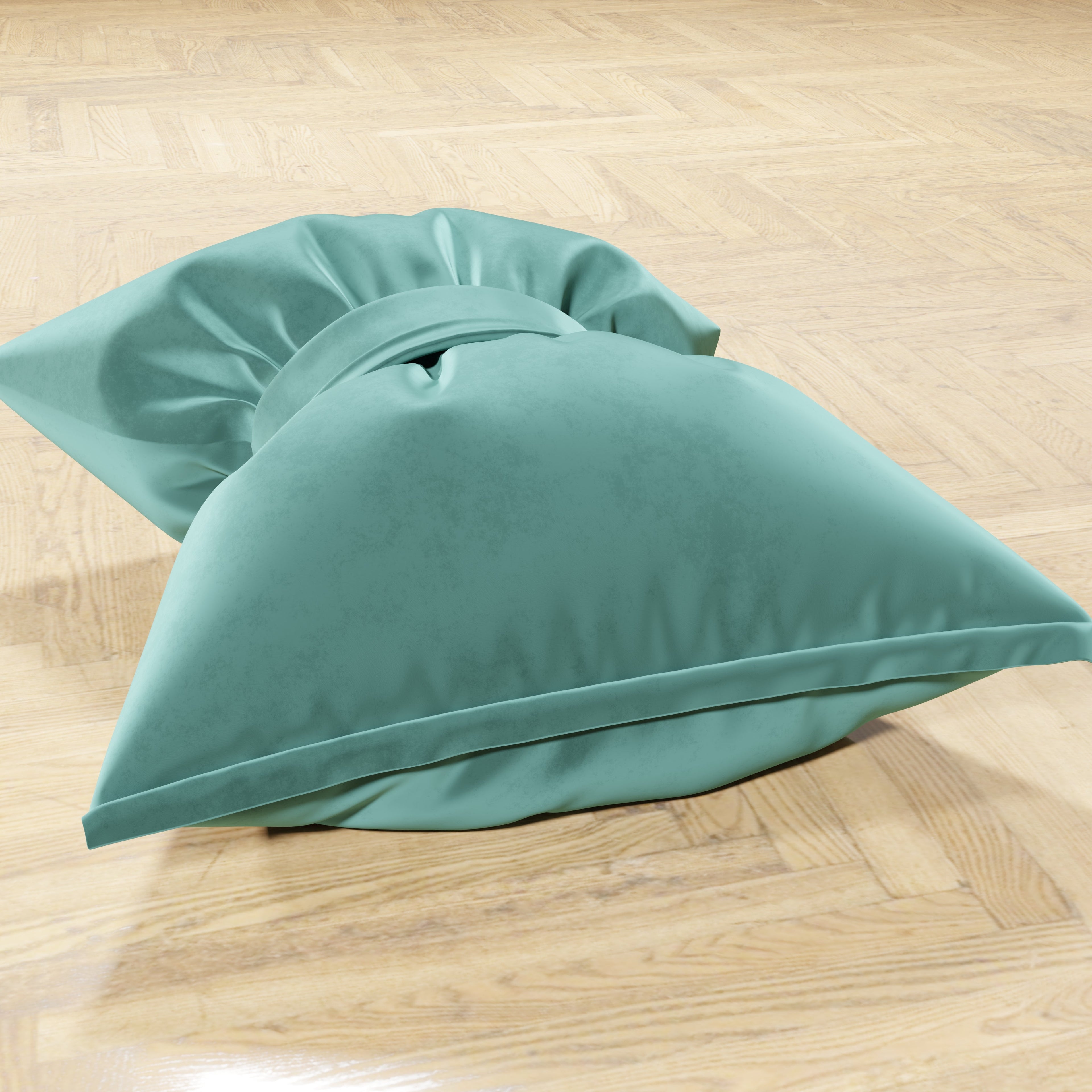 Cuscino Arredo Fiocco in Velluto 40x50 cm, Cuscino divano Tiffany