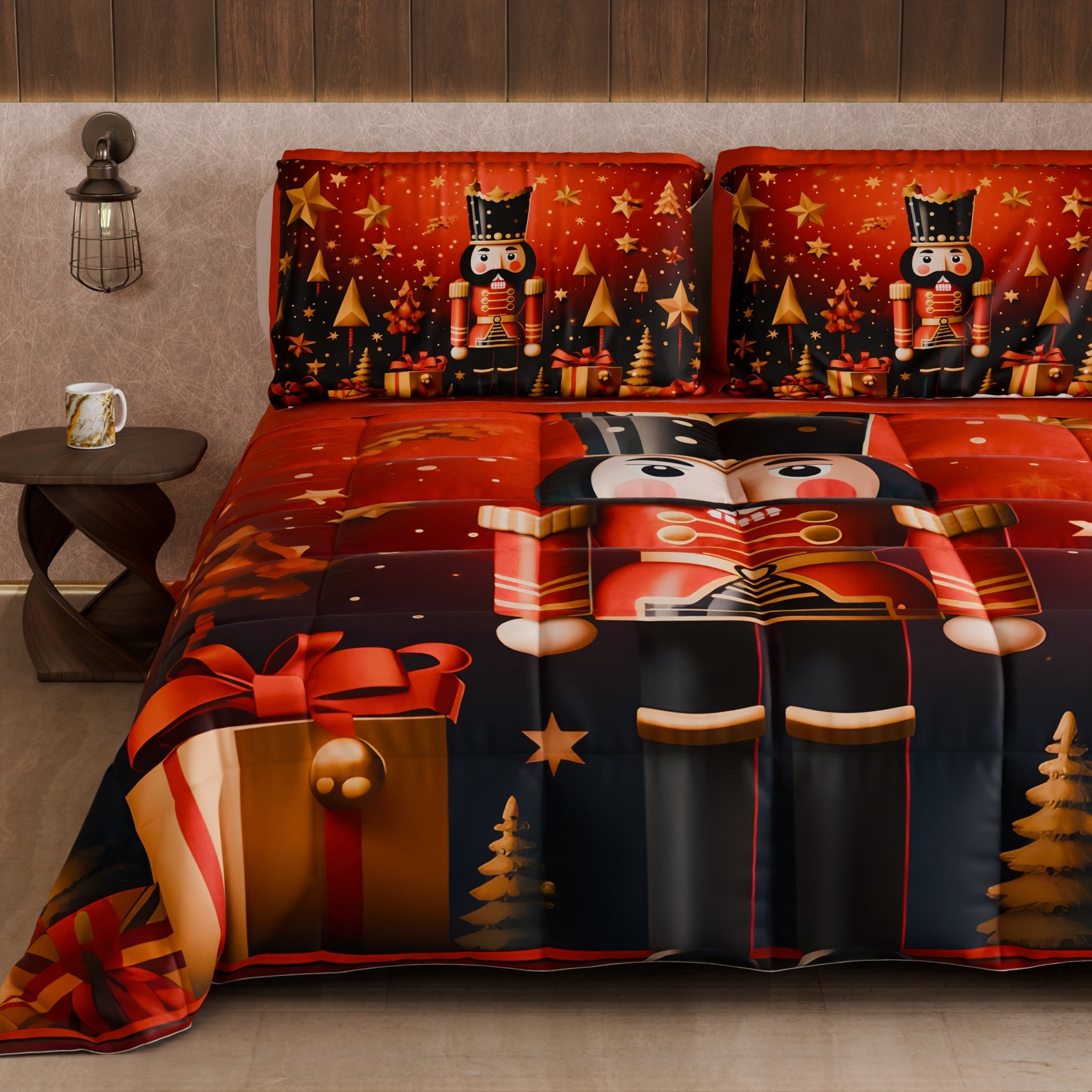 Piumone, Trapunta Matrimoniale, Singola, Piazza e Mezza 25 Xmas 1