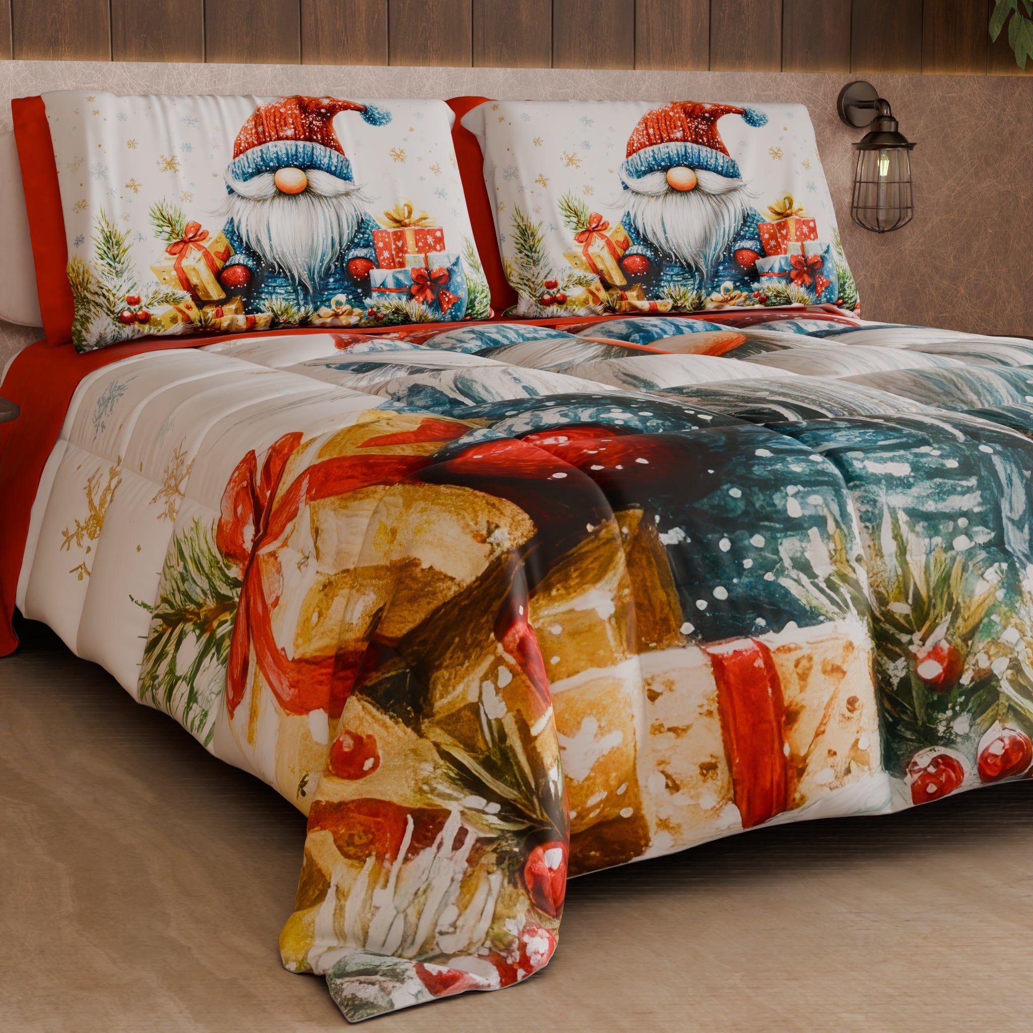 Piumone, Trapunta Matrimoniale, Singola, Piazza e Mezza 25 Xmas 14