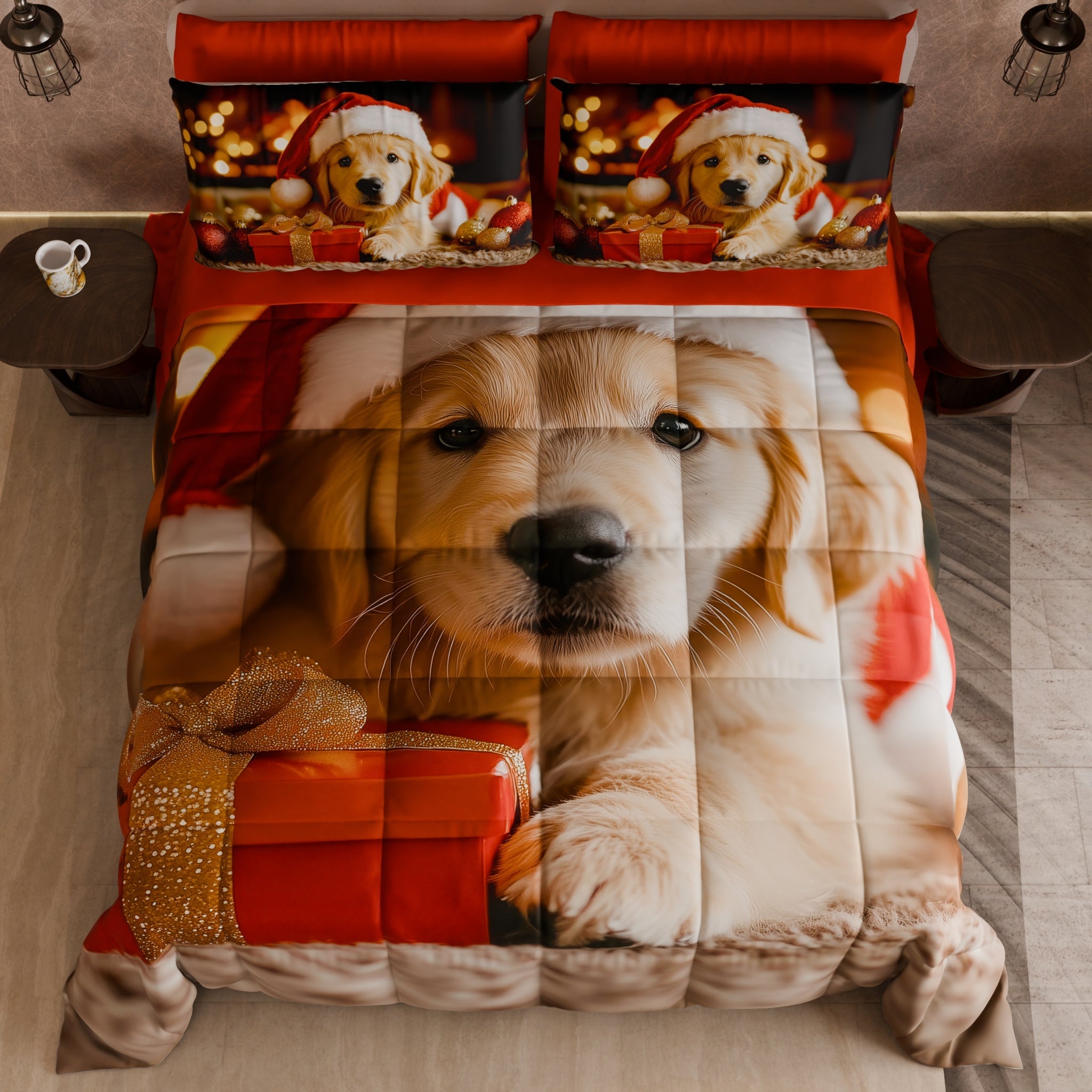 Piumone, Trapunta Matrimoniale, Singola, Piazza e Mezza 25 Xmas 15