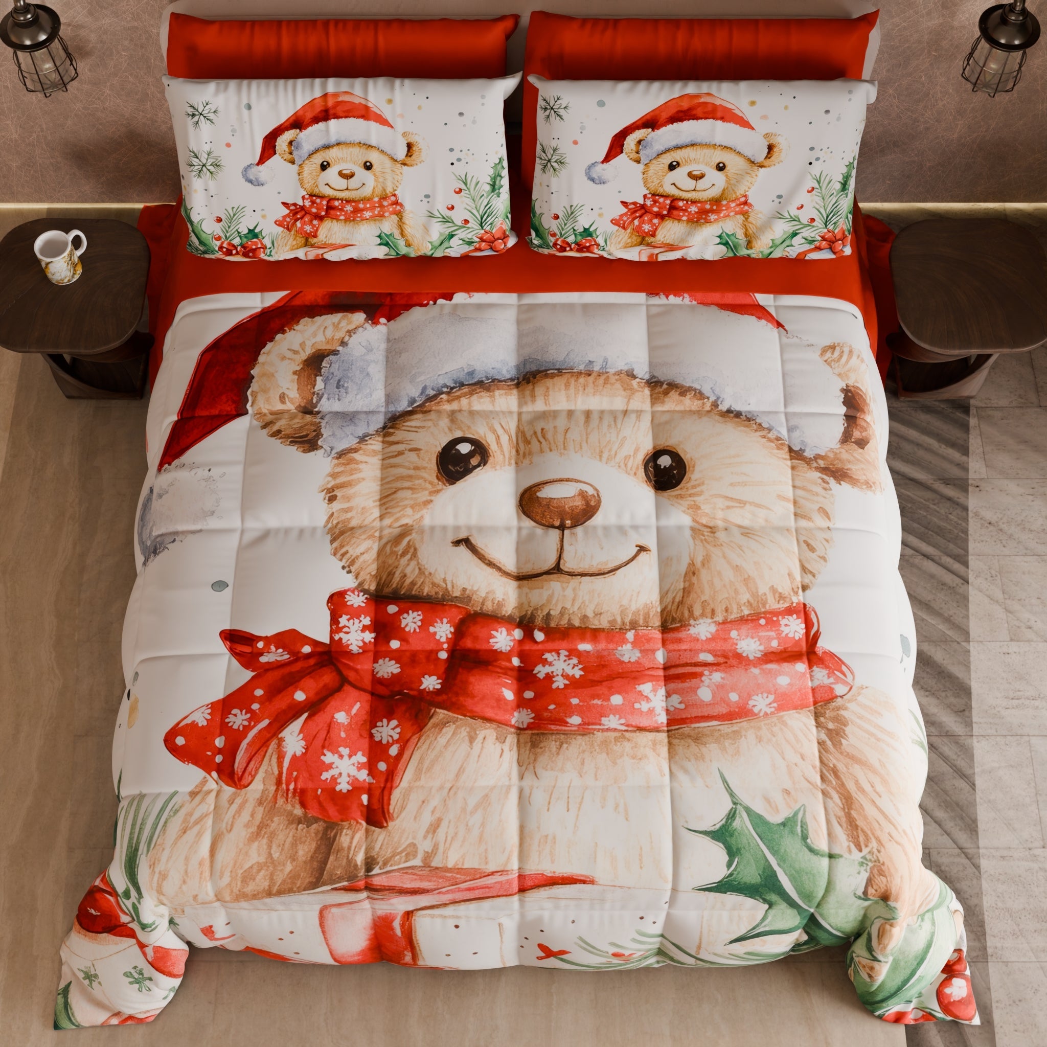 Piumone, Trapunta Matrimoniale, Singola, Piazza e Mezza 25 Xmas 16