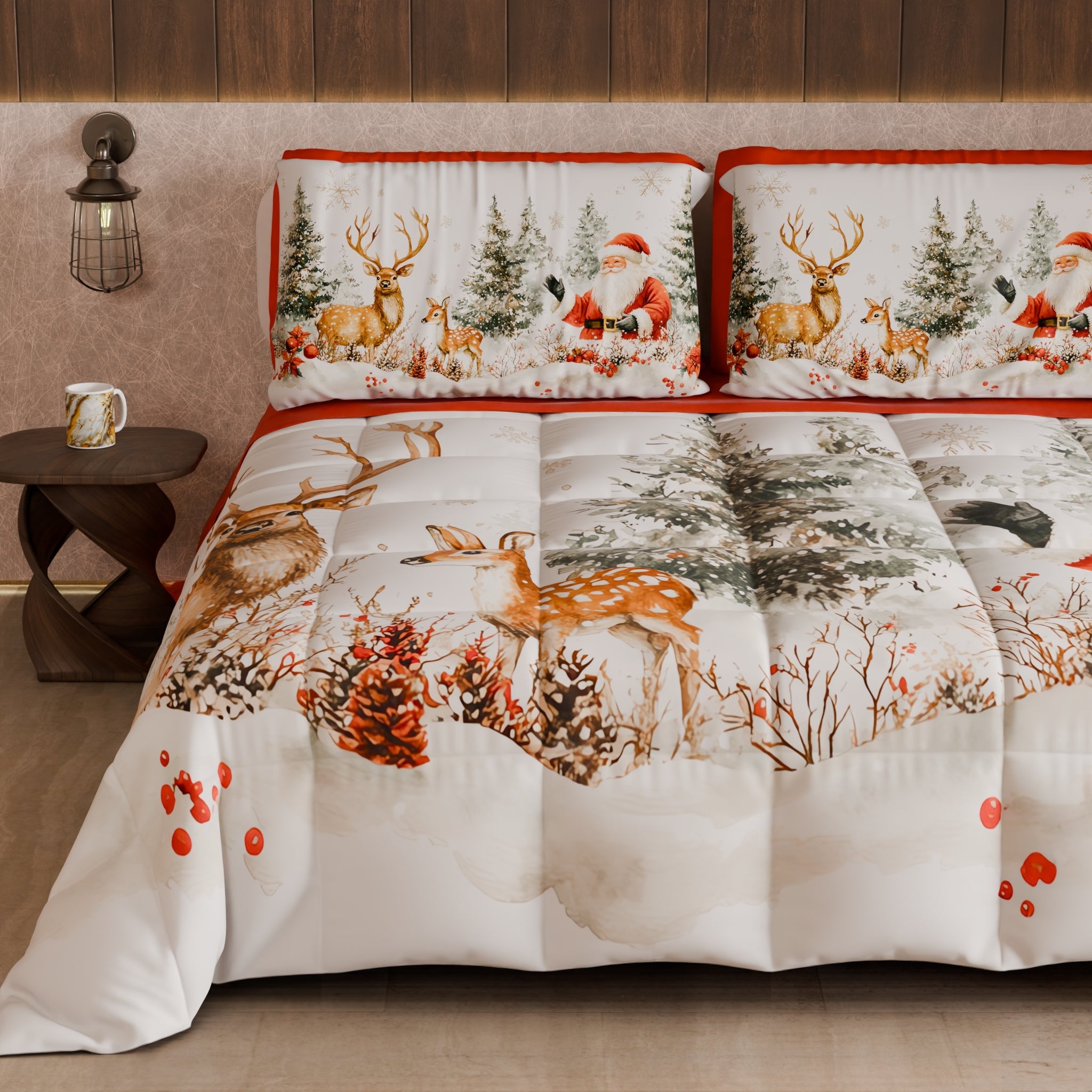 Piumone, Trapunta Matrimoniale, Singola, Piazza e Mezza 25 Xmas 17