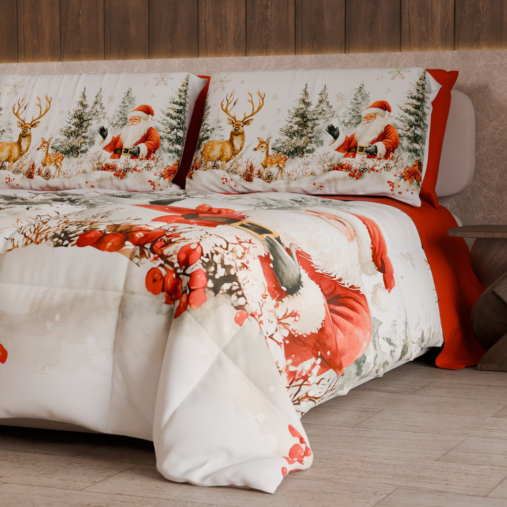 Piumone, Trapunta Matrimoniale, Singola, Piazza e Mezza 25 Xmas 17