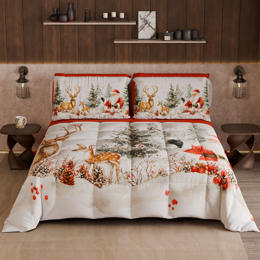 Piumone, Trapunta Matrimoniale, Singola, Piazza e Mezza 25 Xmas 17