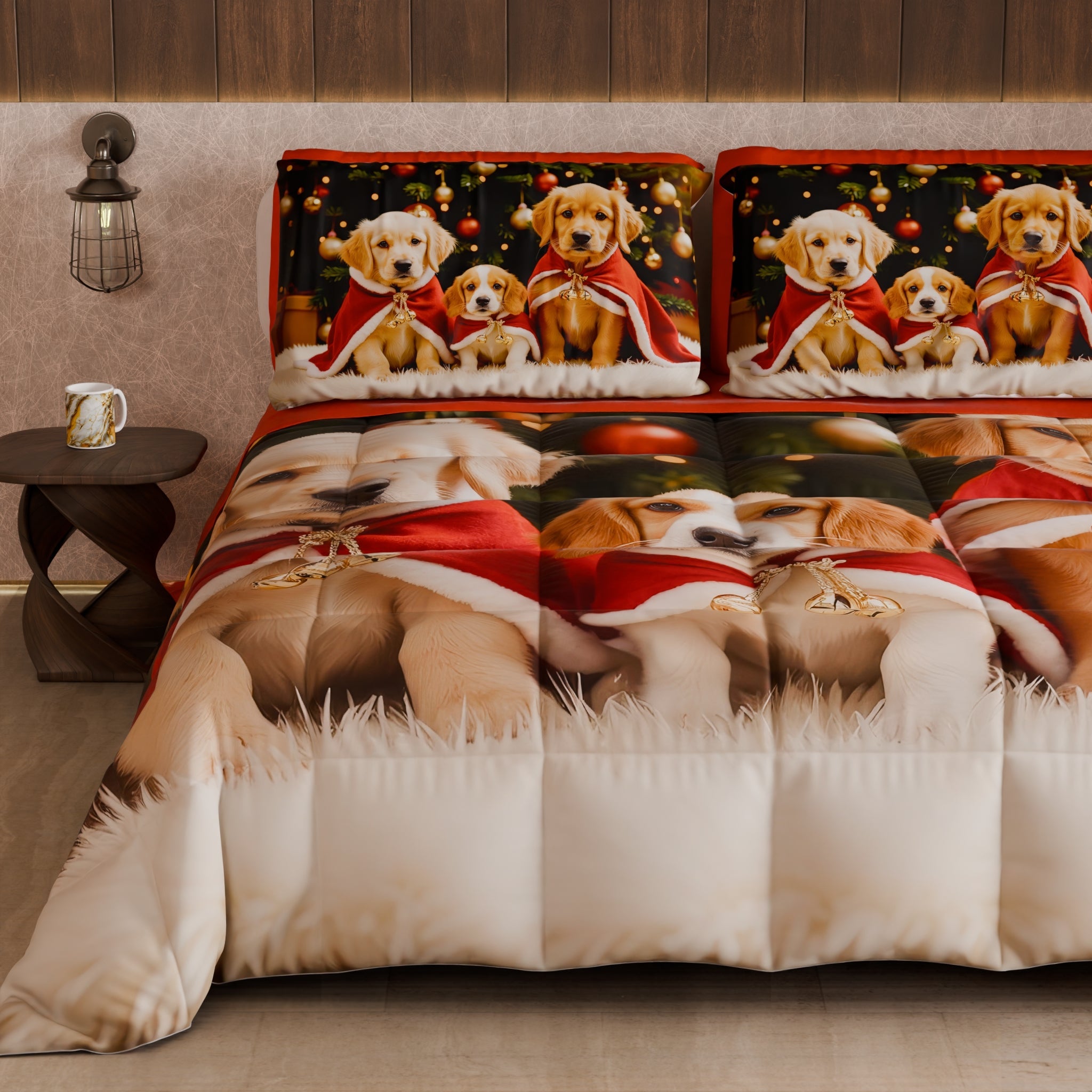 Piumone, Trapunta Matrimoniale, Singola, Piazza e Mezza 25 Xmas 18