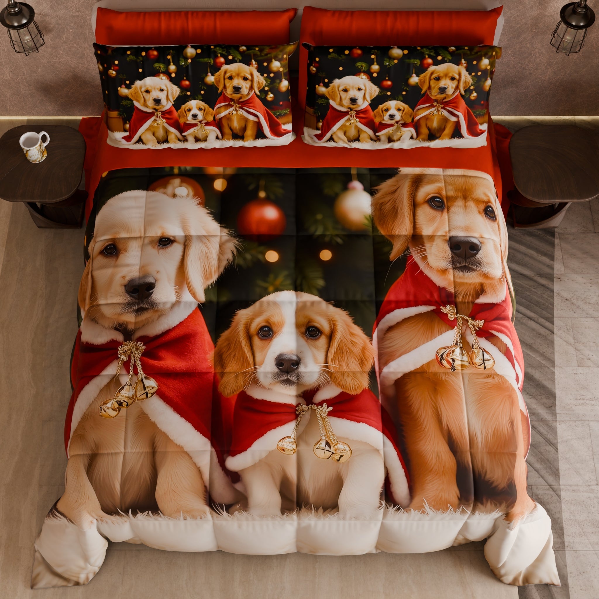 Piumone, Trapunta Matrimoniale, Singola, Piazza e Mezza 25 Xmas 18