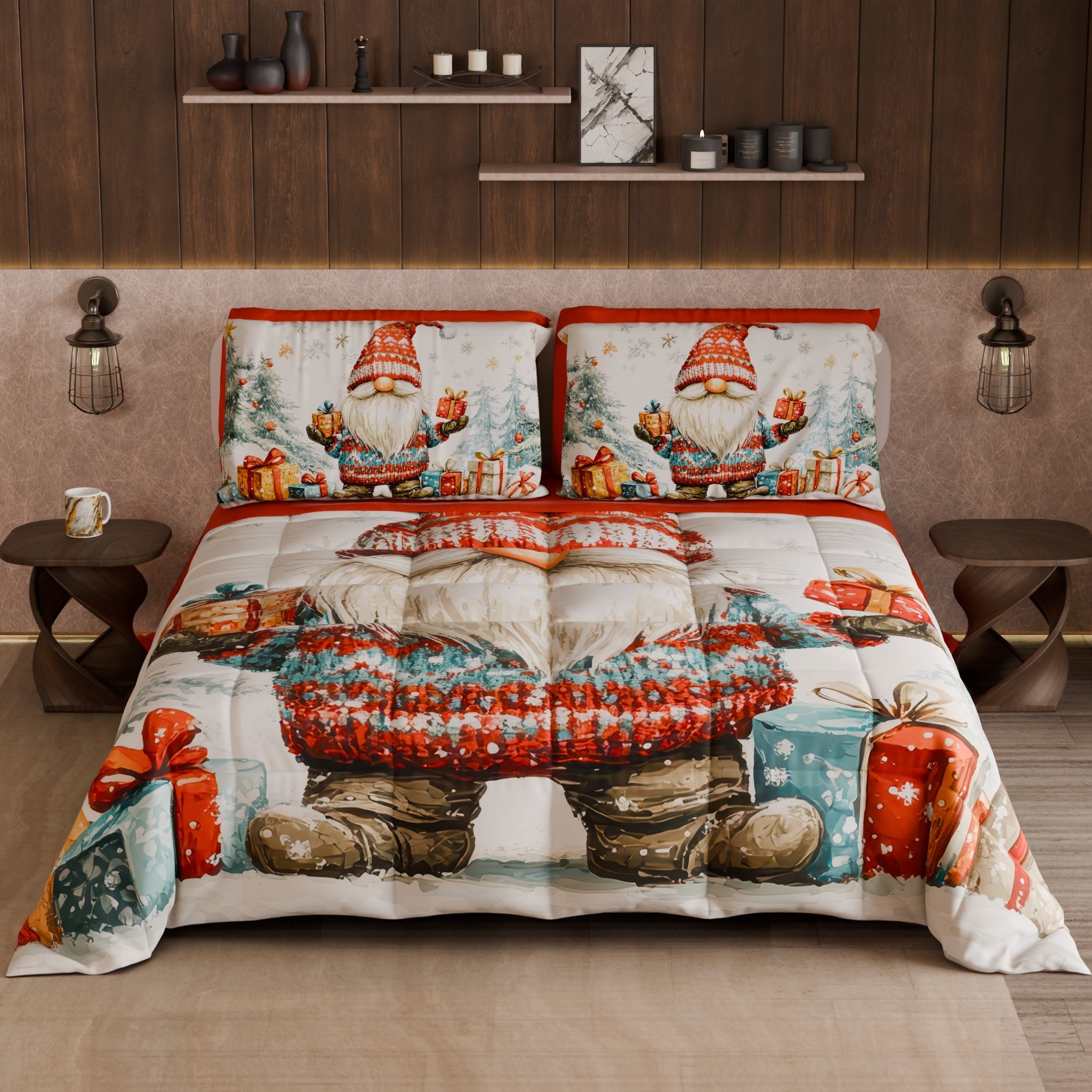 Piumone, Trapunta Matrimoniale, Singola, Piazza e Mezza 25 Xmas 19