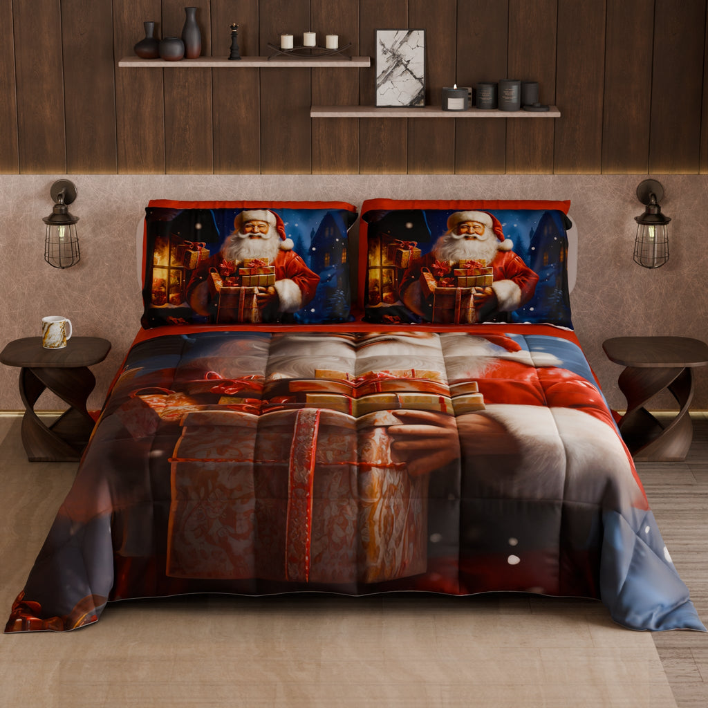 Piumone, Trapunta Matrimoniale, Singola, Piazza e Mezza 25 Xmas 2