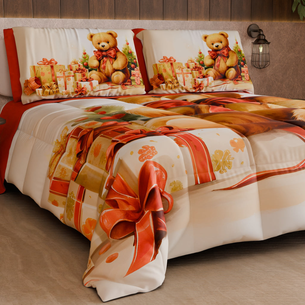 Piumone, Trapunta Matrimoniale, Singola, Piazza e Mezza 25 Xmas 3