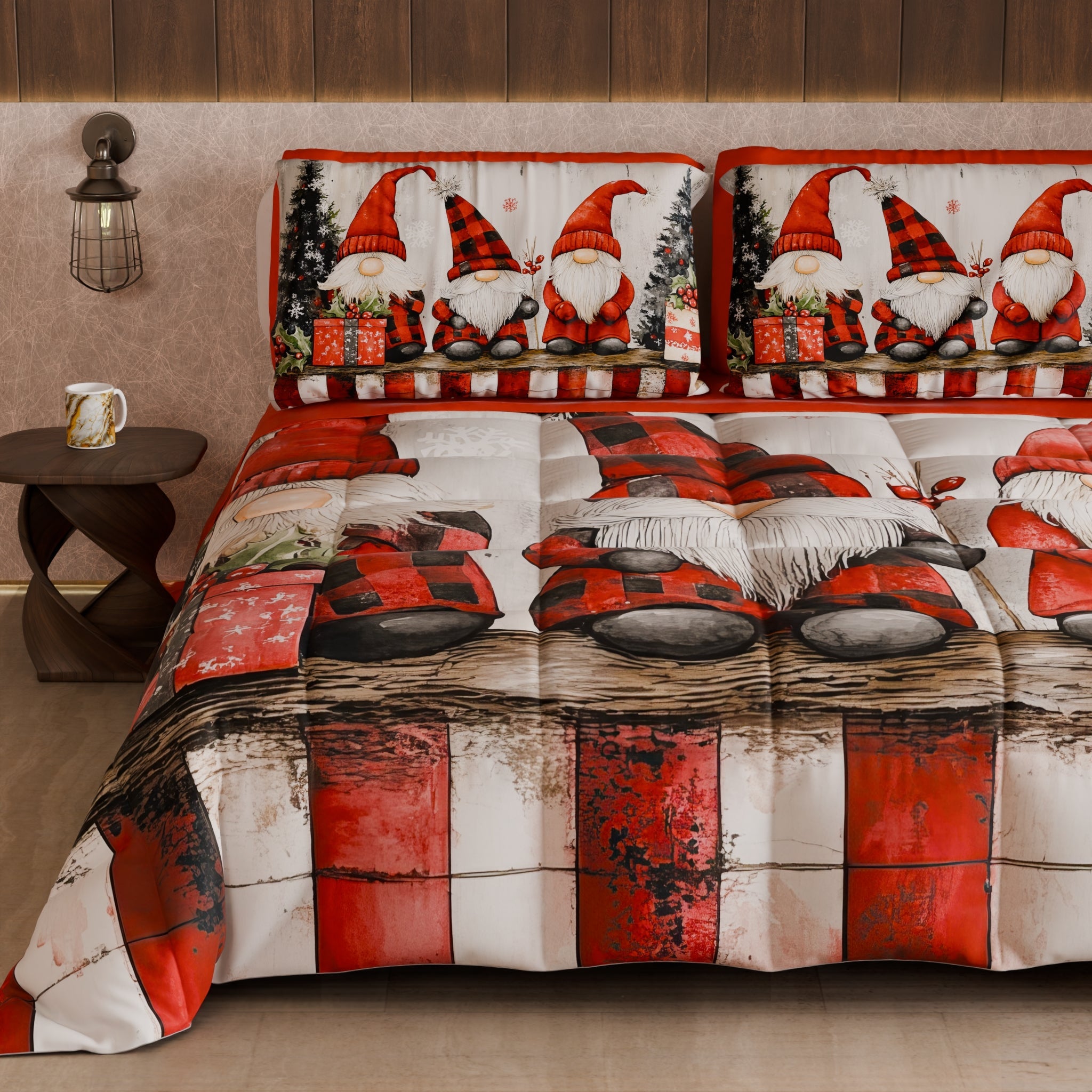 Piumone, Trapunta Matrimoniale, Singola, Piazza e Mezza 25 Xmas 5