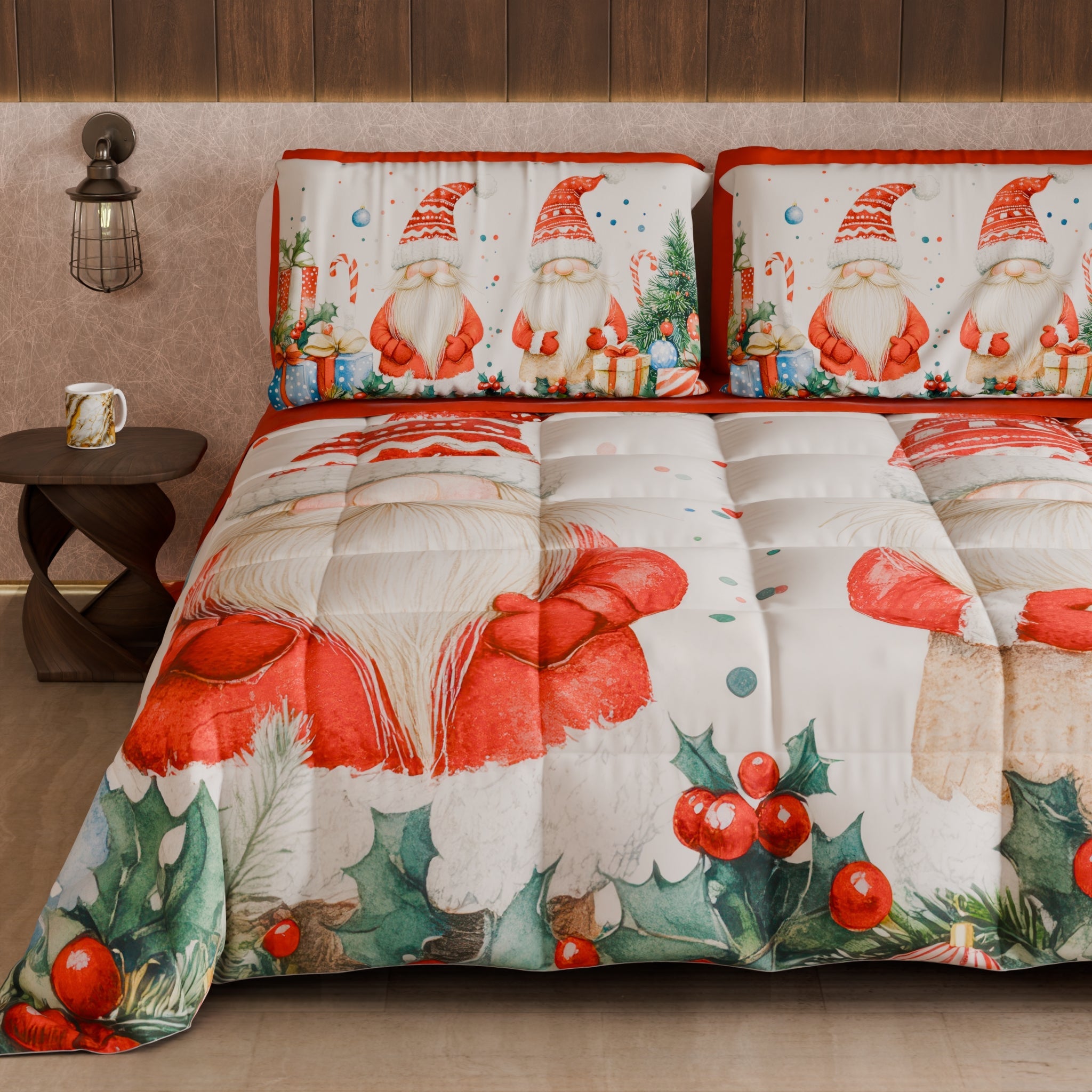 Piumone, Trapunta Matrimoniale, Singola, Piazza e Mezza 25 Xmas 6