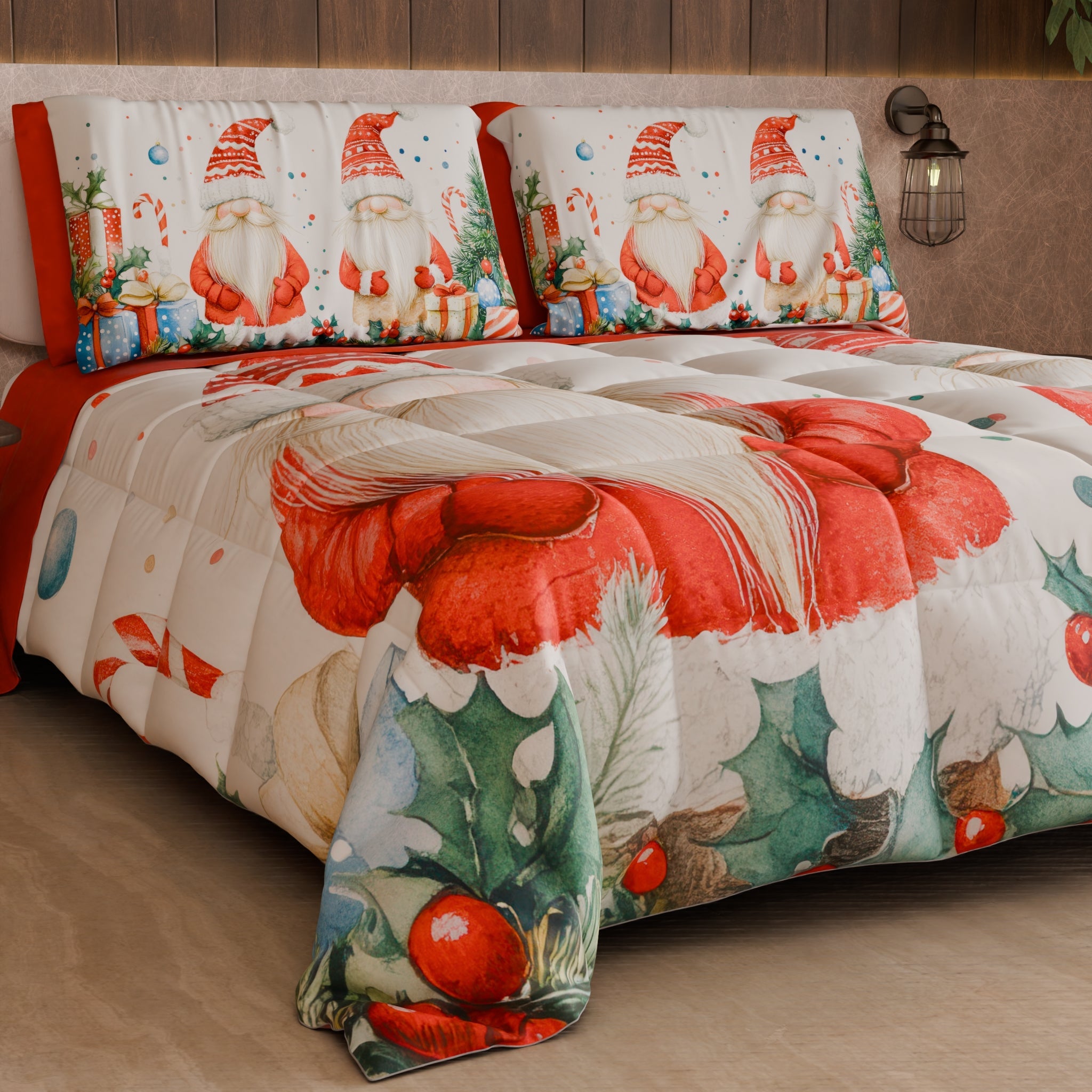 Piumone, Trapunta Matrimoniale, Singola, Piazza e Mezza 25 Xmas 6