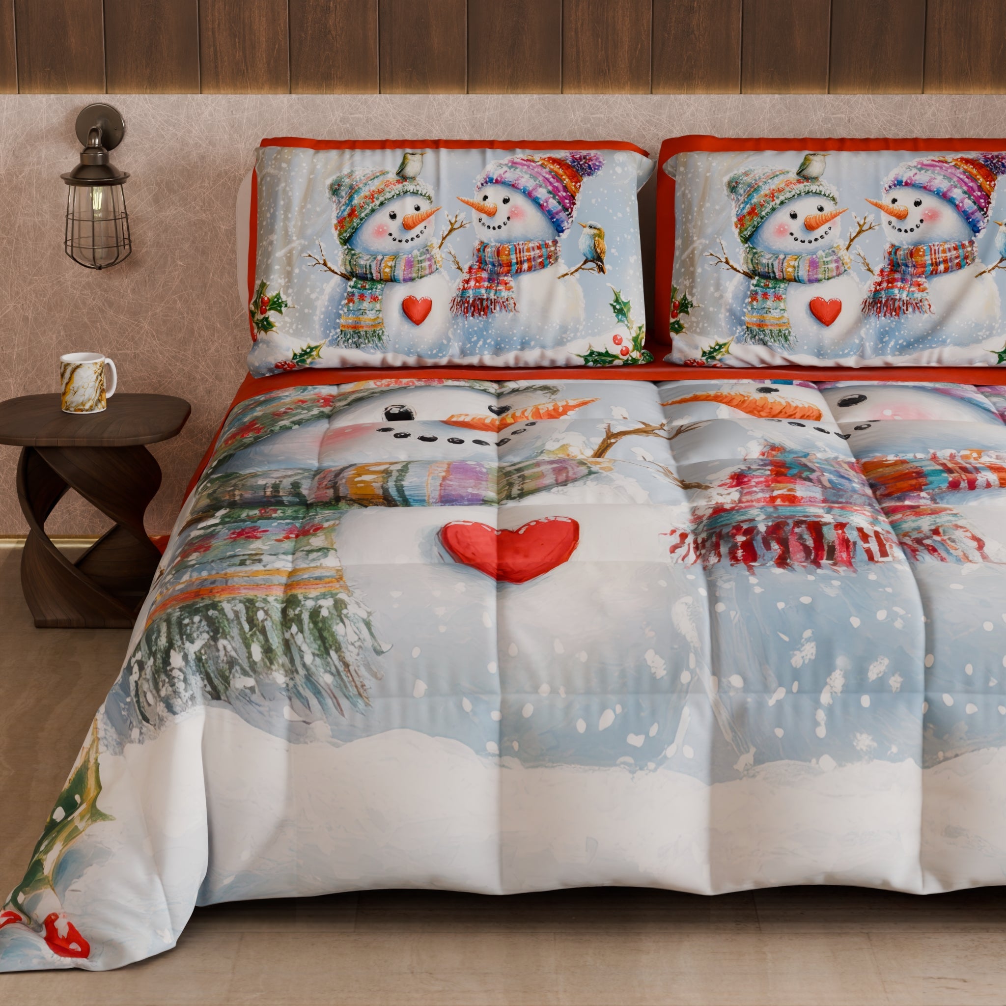 Piumone, Trapunta Matrimoniale, Singola, Piazza e Mezza 25 Xmas 7