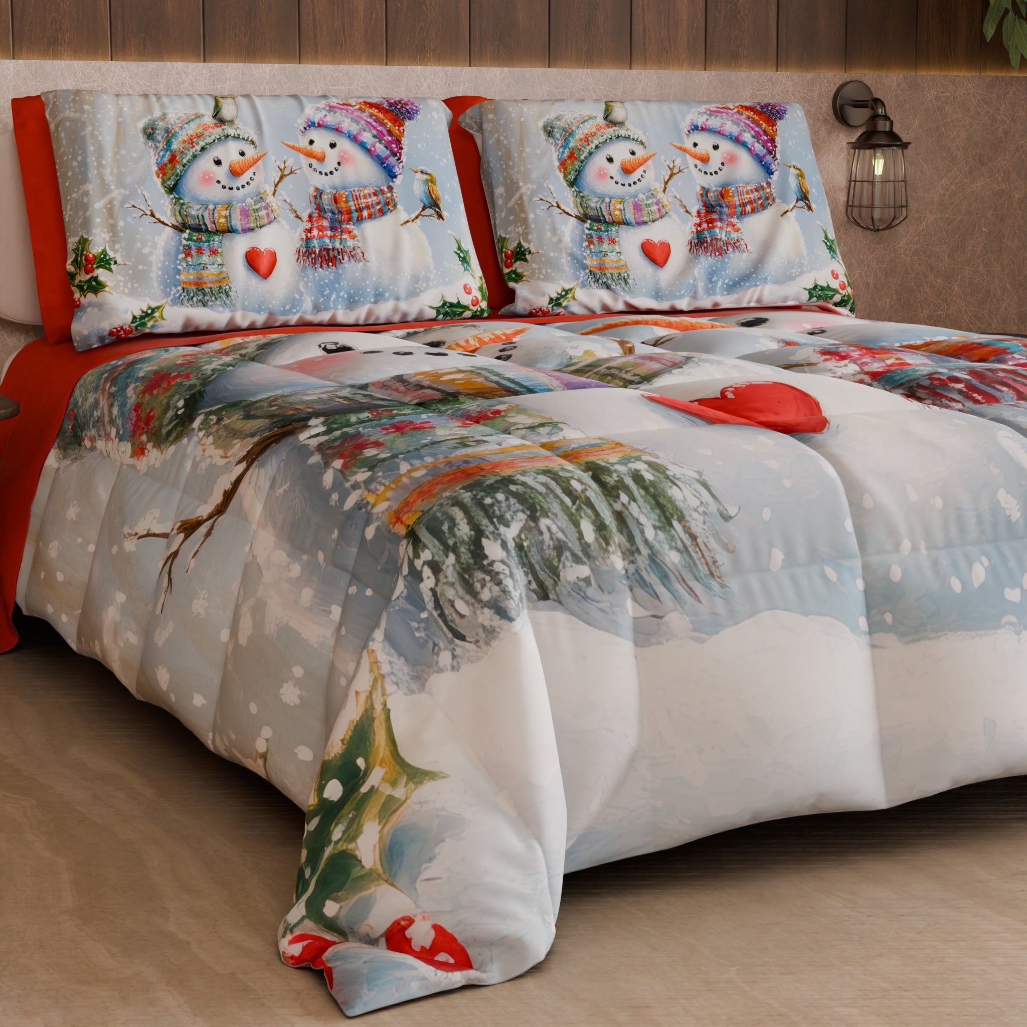 Piumone, Trapunta Matrimoniale, Singola, Piazza e Mezza 25 Xmas 7