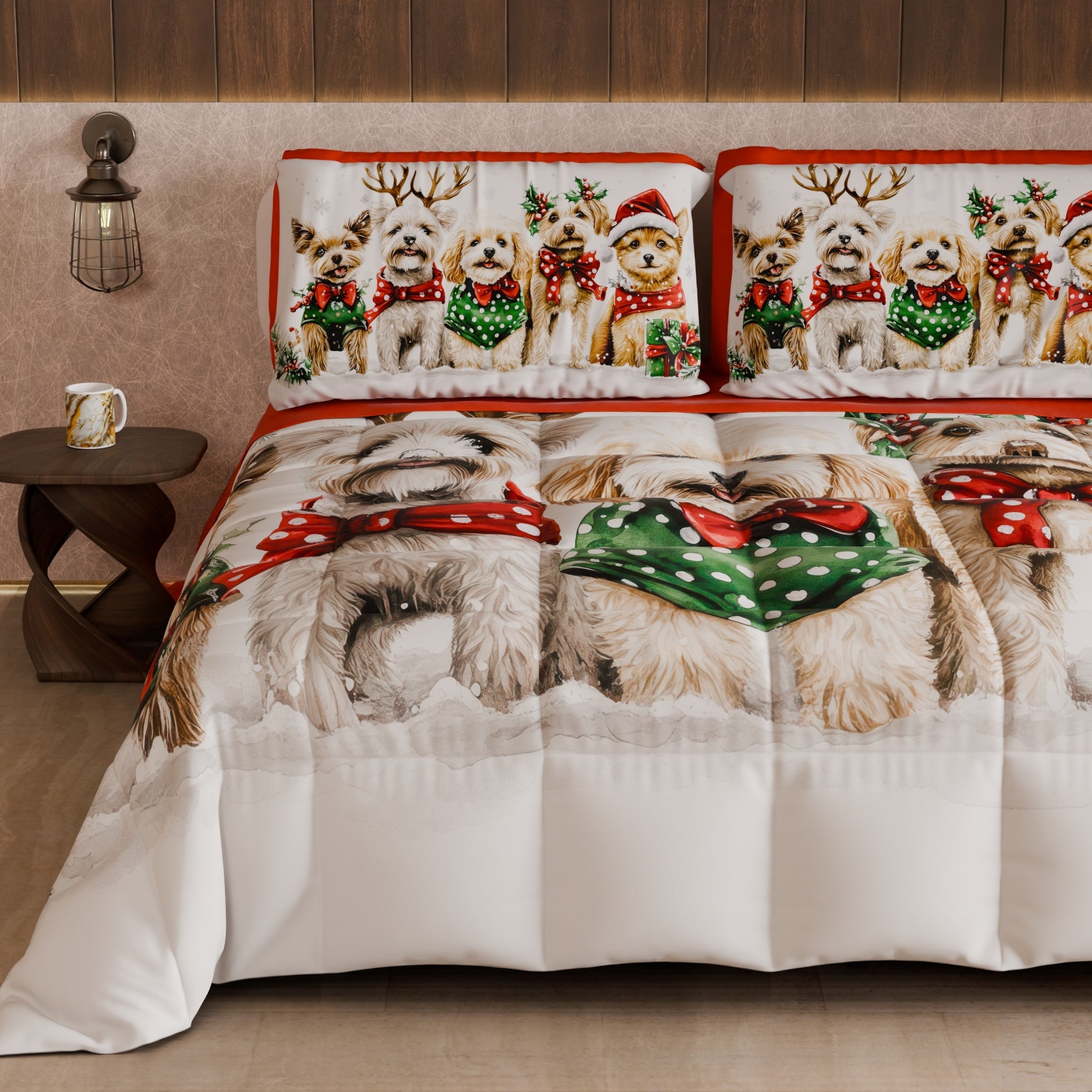 Piumone, Trapunta Matrimoniale, Singola, Piazza e Mezza 25 Xmas 9