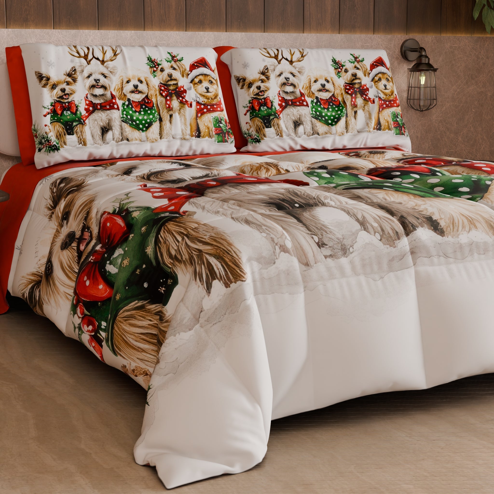 Piumone, Trapunta Matrimoniale, Singola, Piazza e Mezza 25 Xmas 9