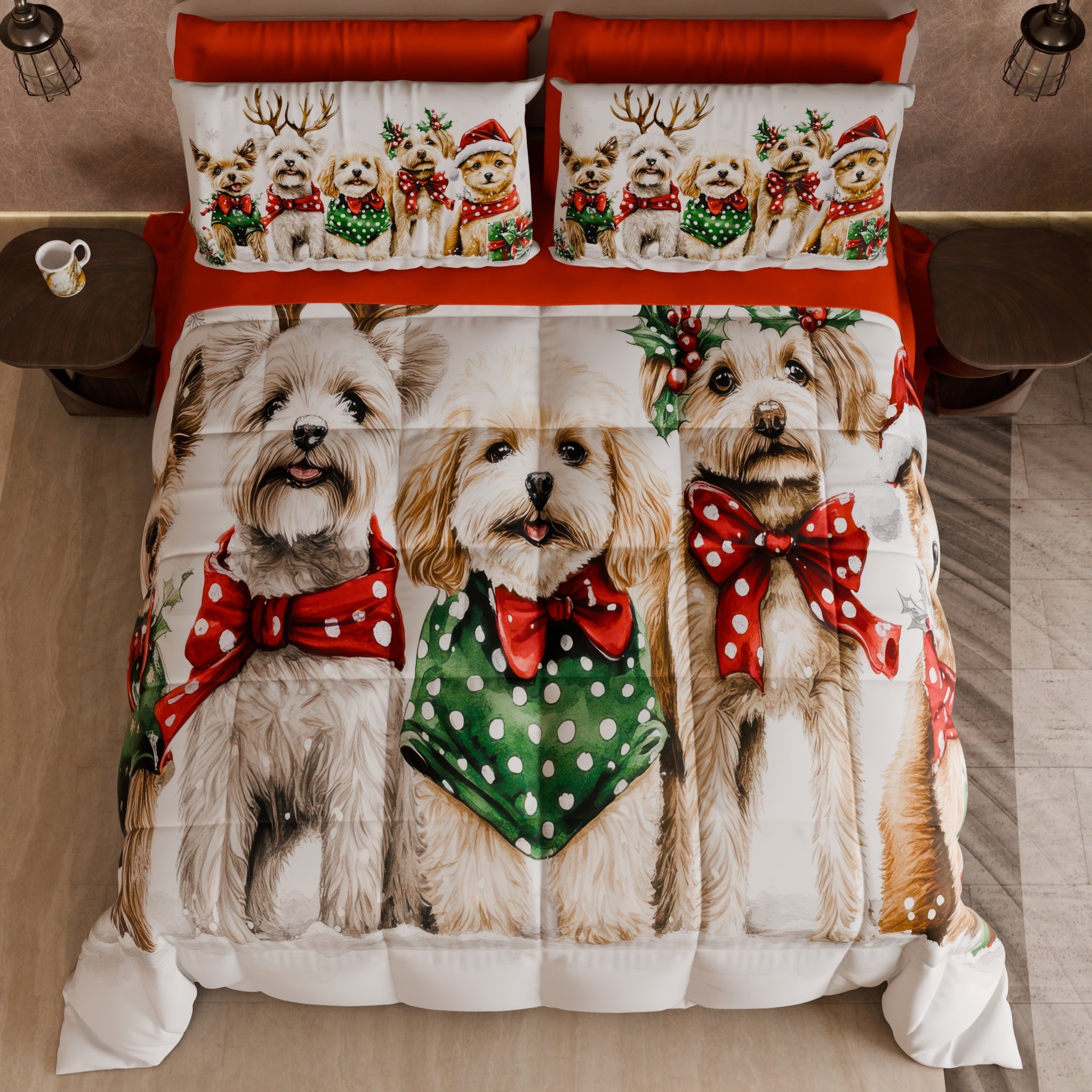 Piumone, Trapunta Matrimoniale, Singola, Piazza e Mezza 25 Xmas 9