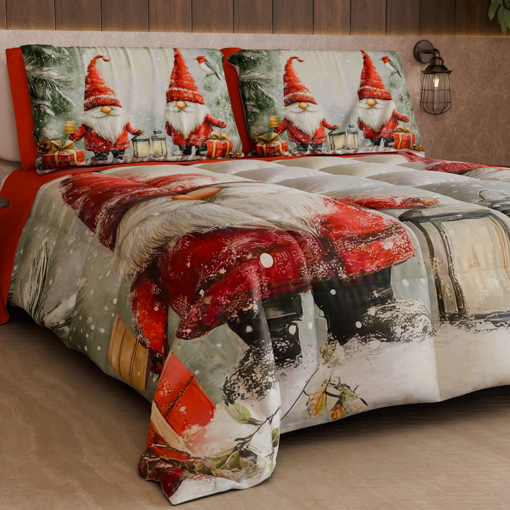 Piumone, Trapunta Matrimoniale, Singola, Piazza e Mezza Gnomo 02