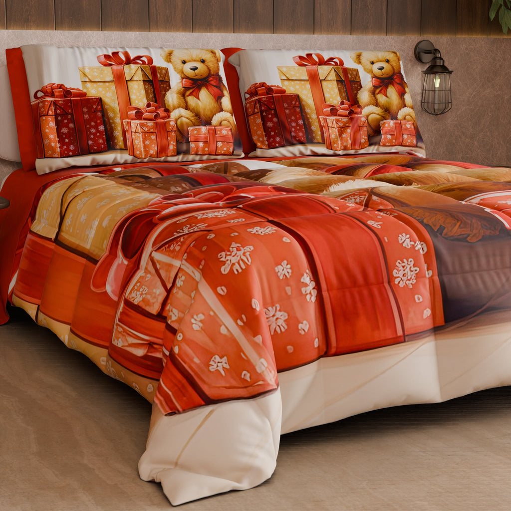 Piumone, Trapunta Matrimoniale, Singola, Piazza e Mezza Orsetto 02