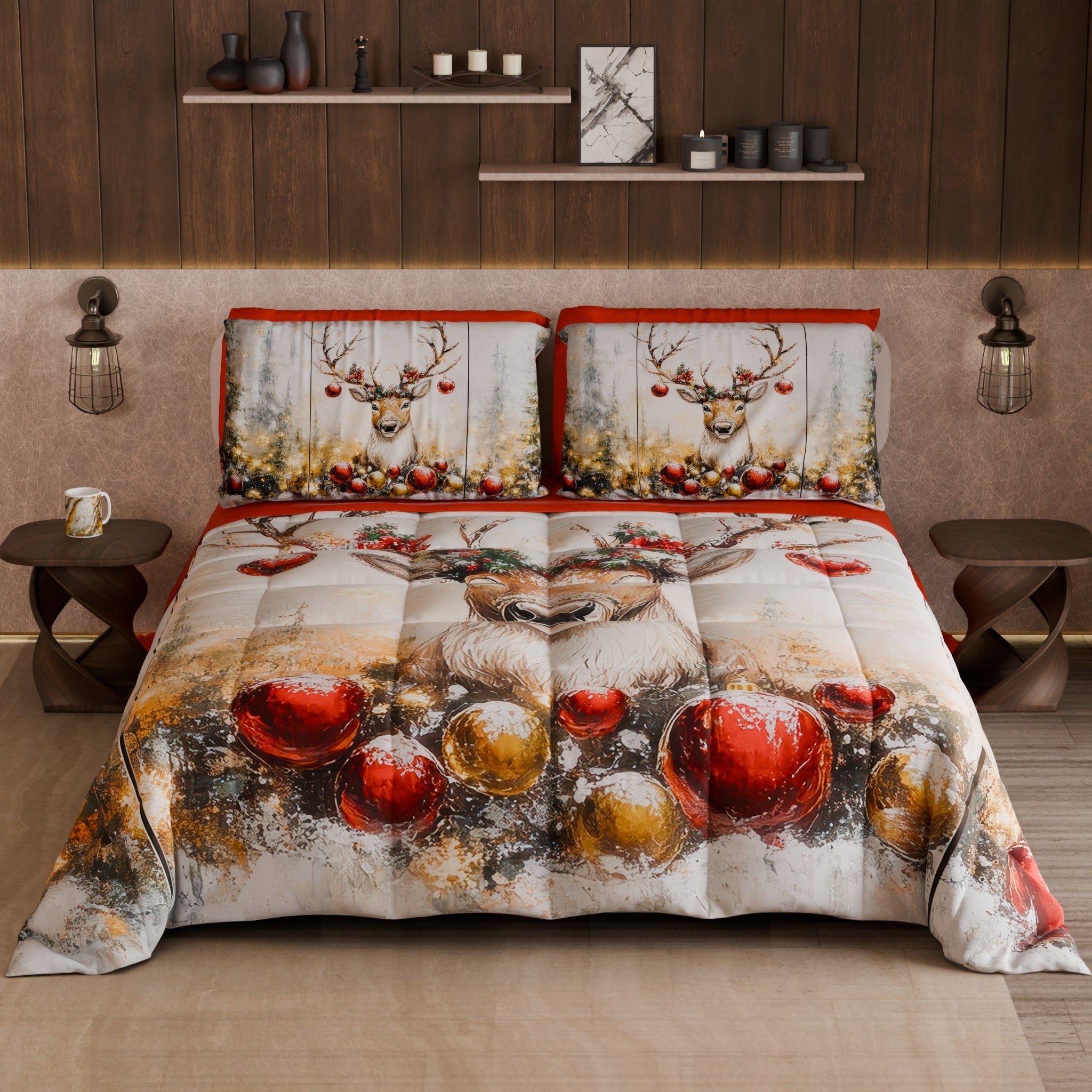 Piumone, Trapunta Matrimoniale, Singola, Piazza e Mezza Renna