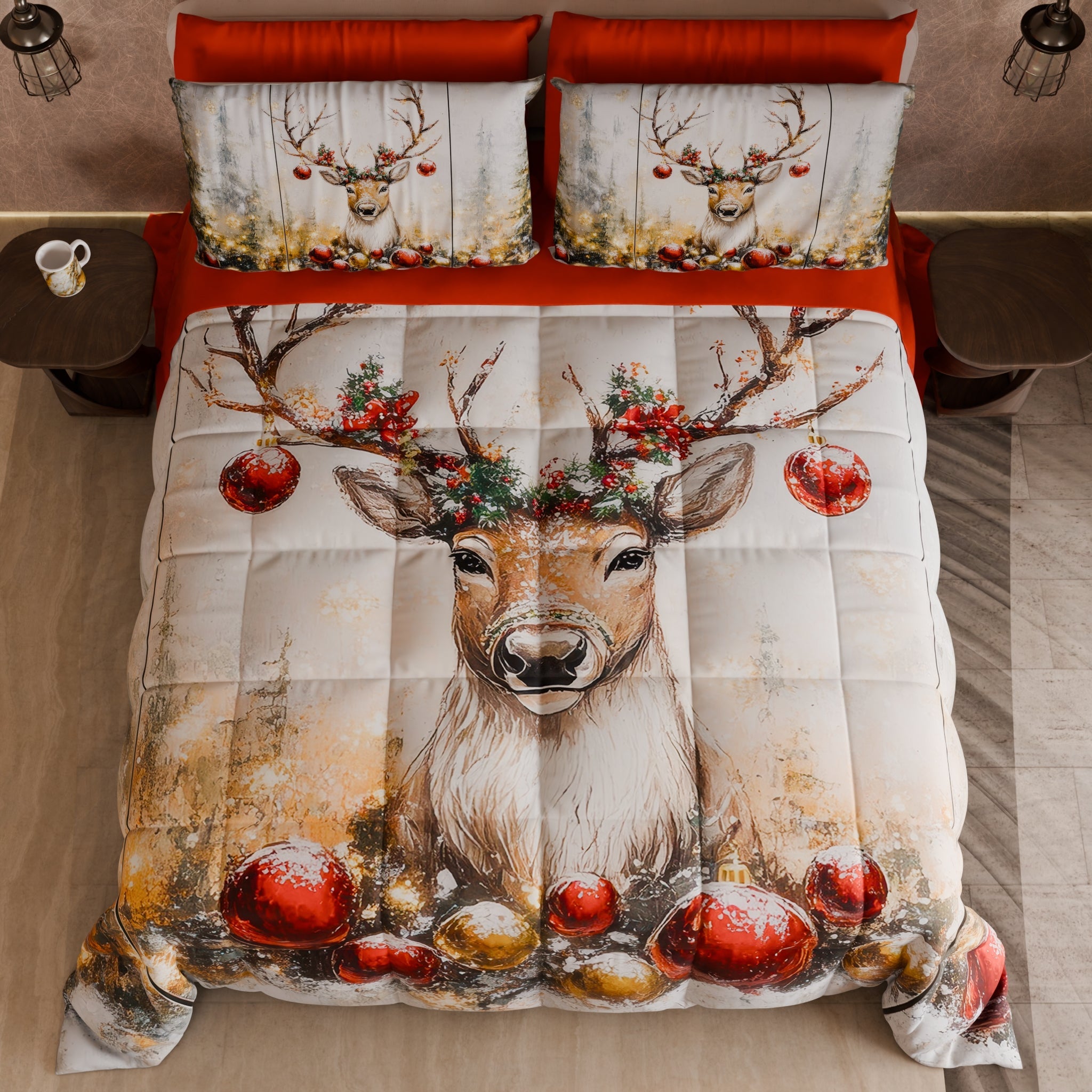 Piumone, Trapunta Matrimoniale, Singola, Piazza e Mezza Renna