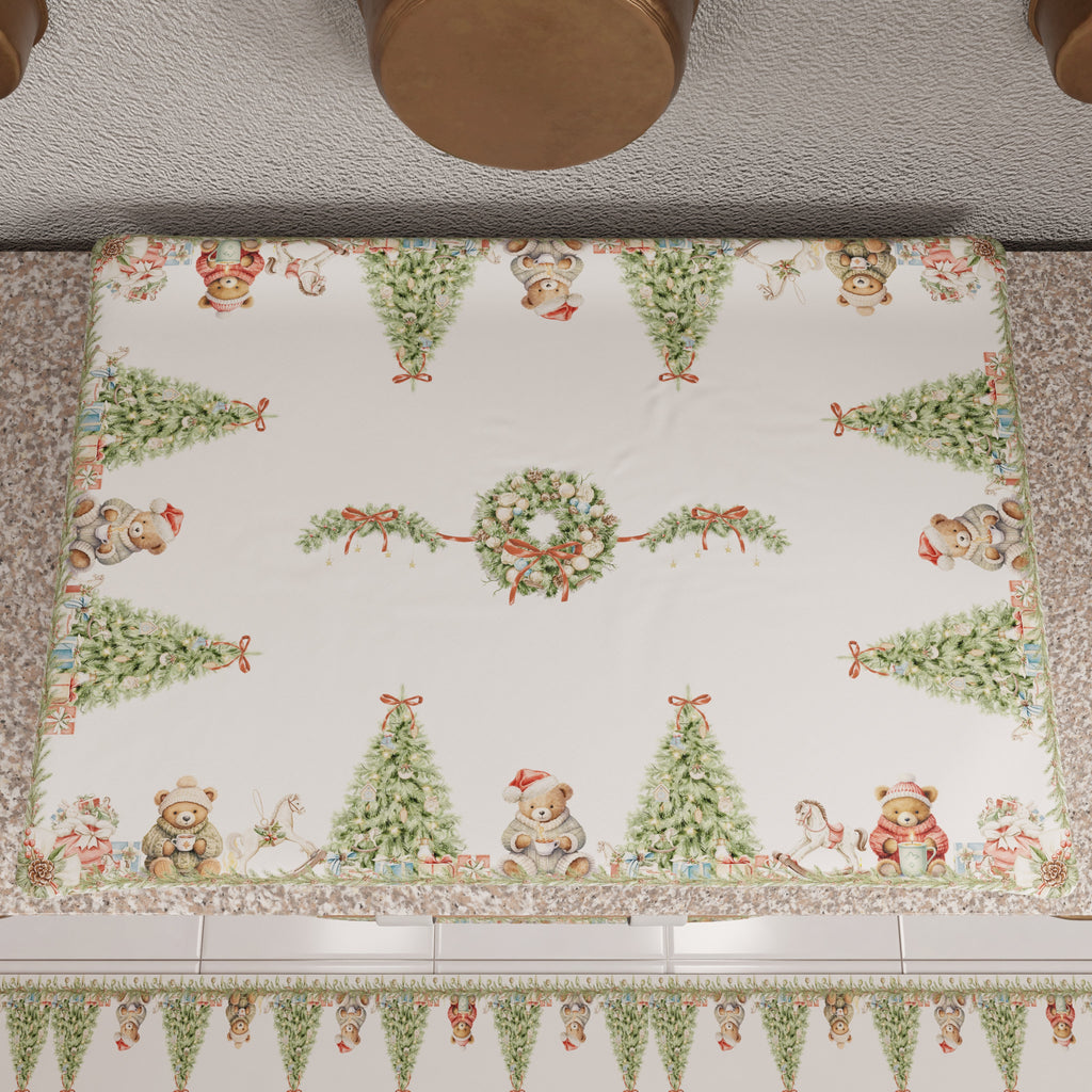 Coprifornello Natalizio Coprifuochi Cucina in Stampa Digitale Xmas Bears