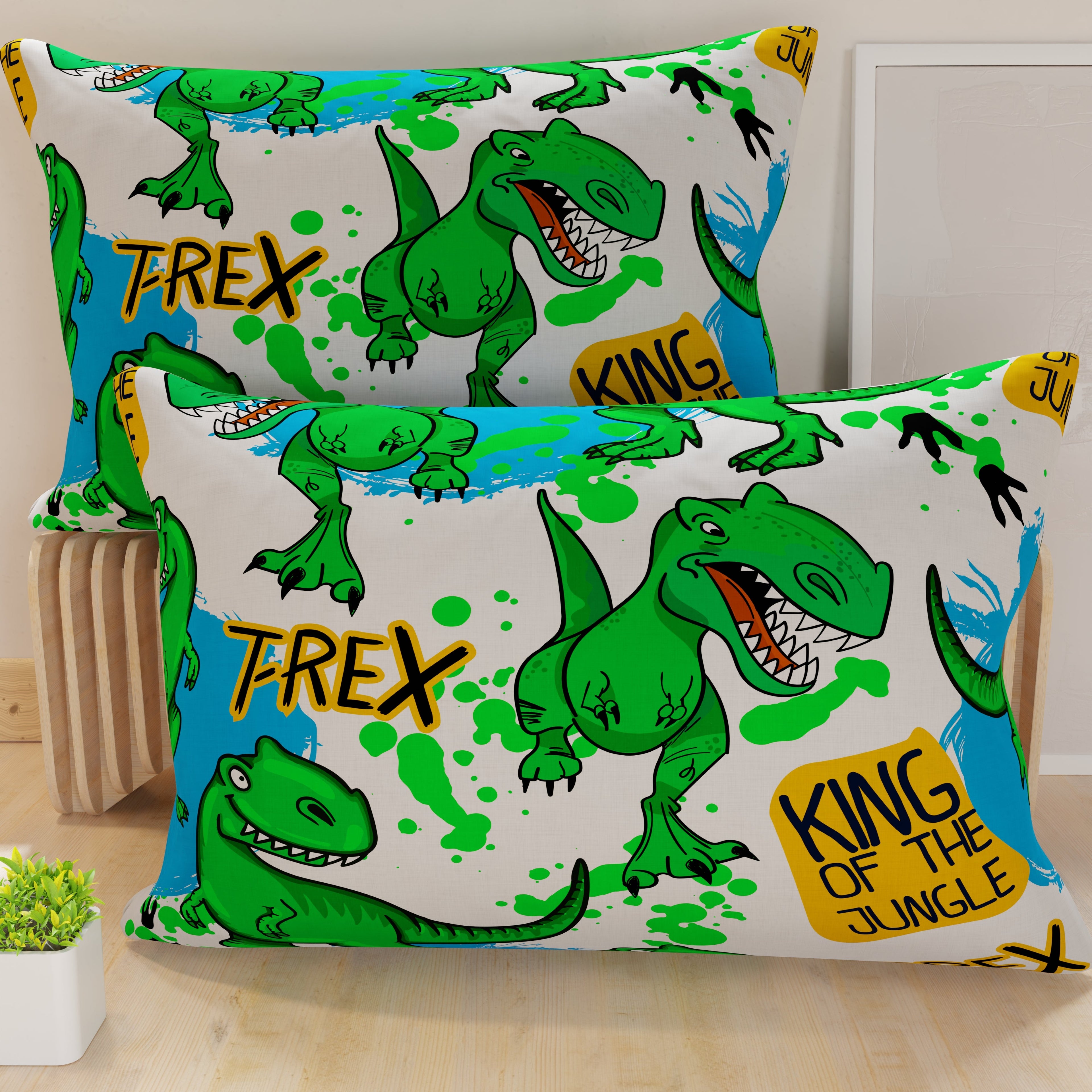 Federe Cuscini in Stampa Digitale, T-Rex